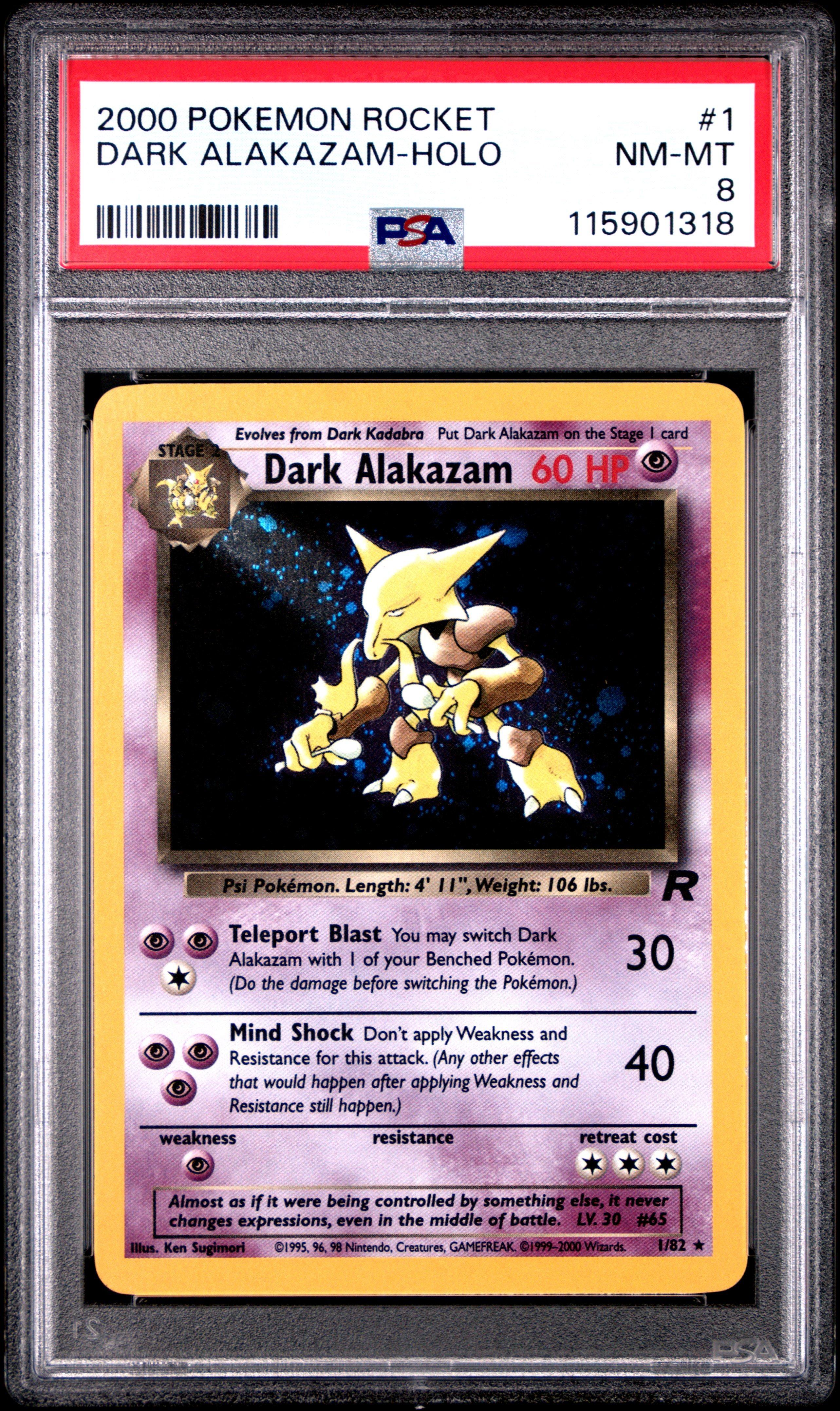 alakazam holographic pokemon card 151 PokeArtica AI Artwork Custom Discard 2 cards from your hand Alakazam [Reverse Holo] #56 Prices