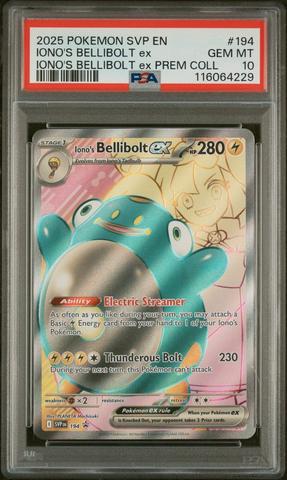 2025 Pokemon Japanese Sv-p Promo 232 Iono's Wattrel Battle