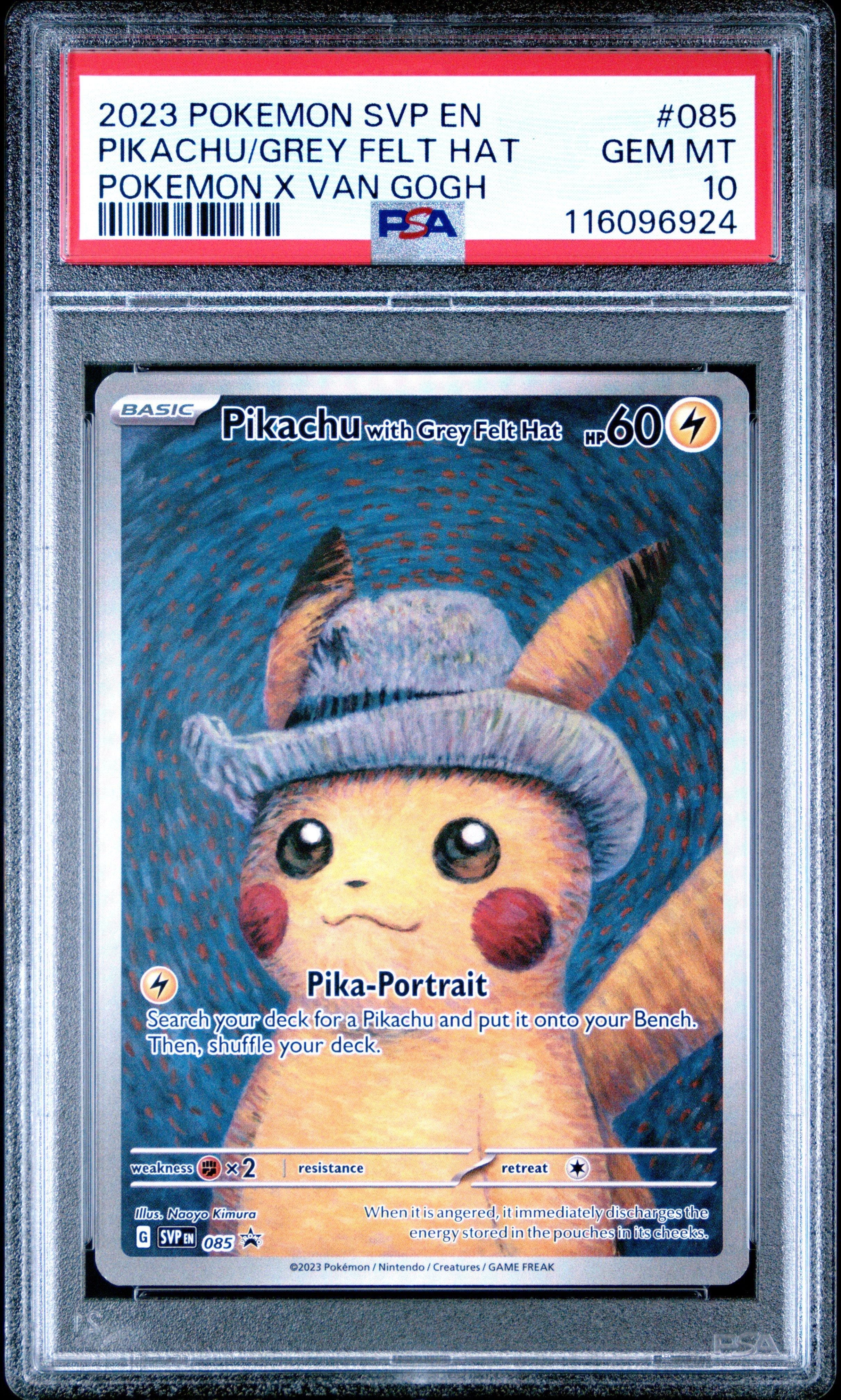 2023 Pokemon Svp En-sv Black Star Promo 085 Pikachu With