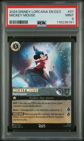 2024 Disney Lorcana En D23-d23 Expo Promo 07 Mickey Mouse