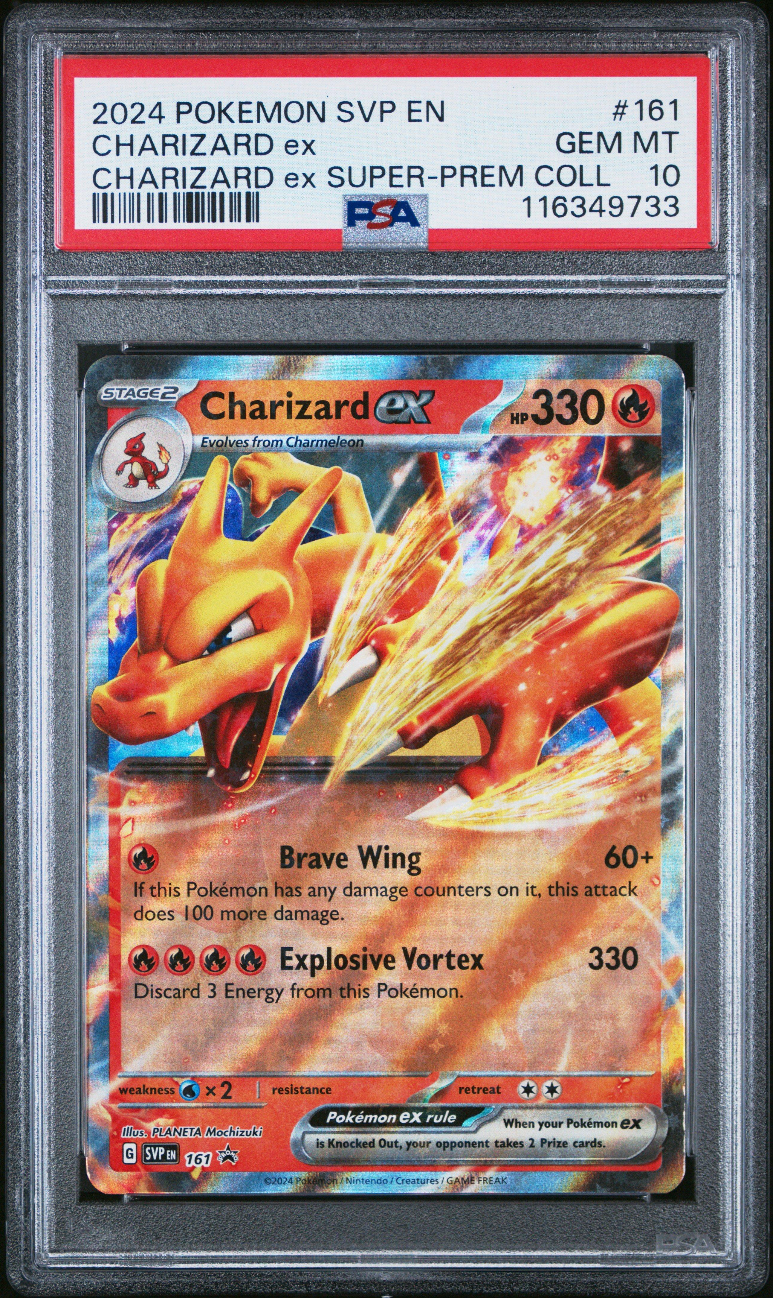 2024 Pokemon Svp En-sv Black Star Promo 161 Charizard Ex Charizard