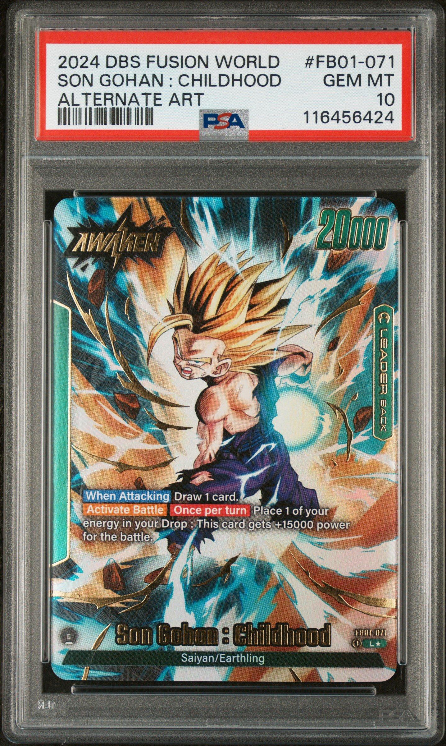 gohan dragon ball super card game DRAGON BALL SUPER DIVERS SDV9-002 N Son Gohan : Seinenki main image 1