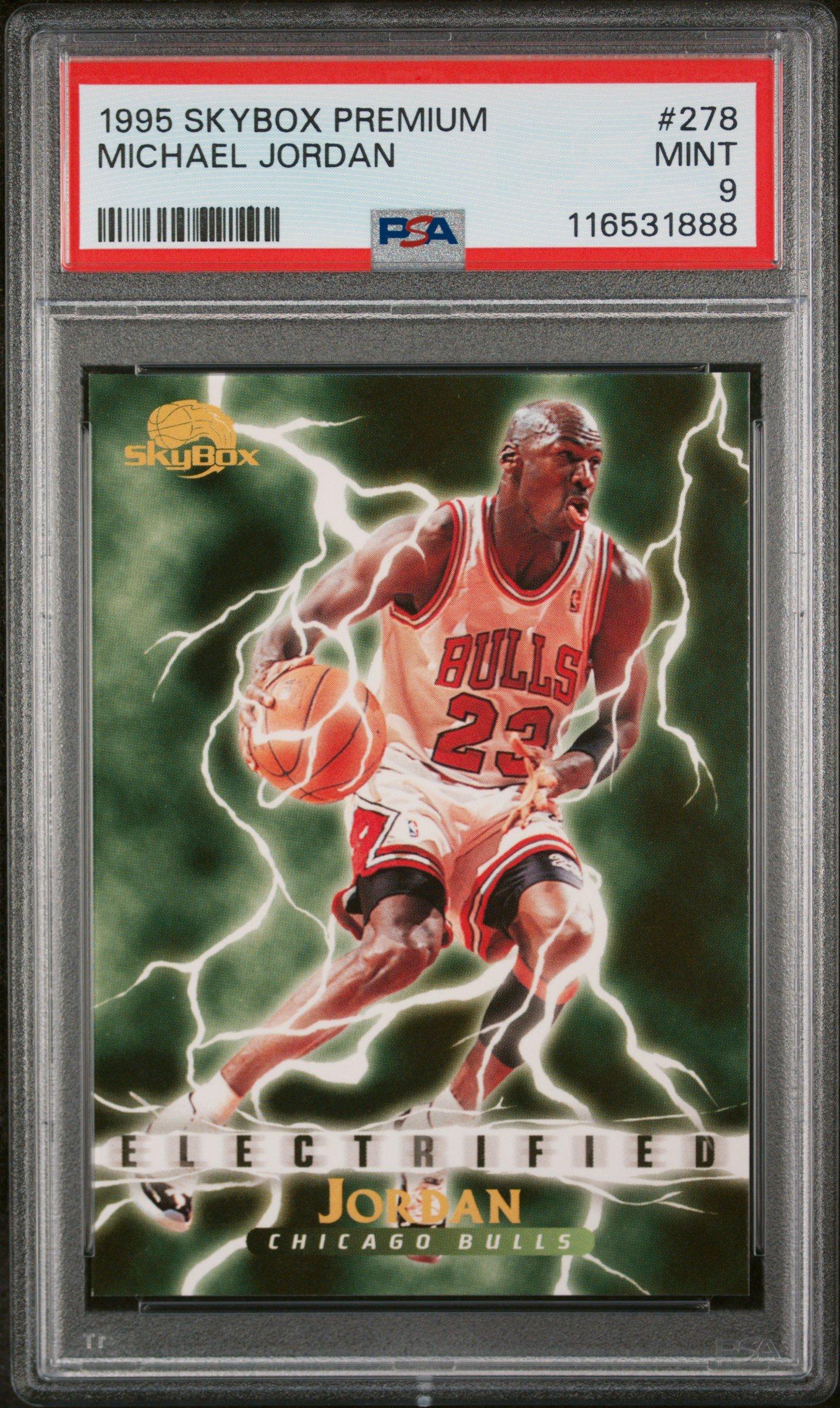 1995 Skybox Premium 278 Michael Jordan PSA 9 Graded Card | GameStop