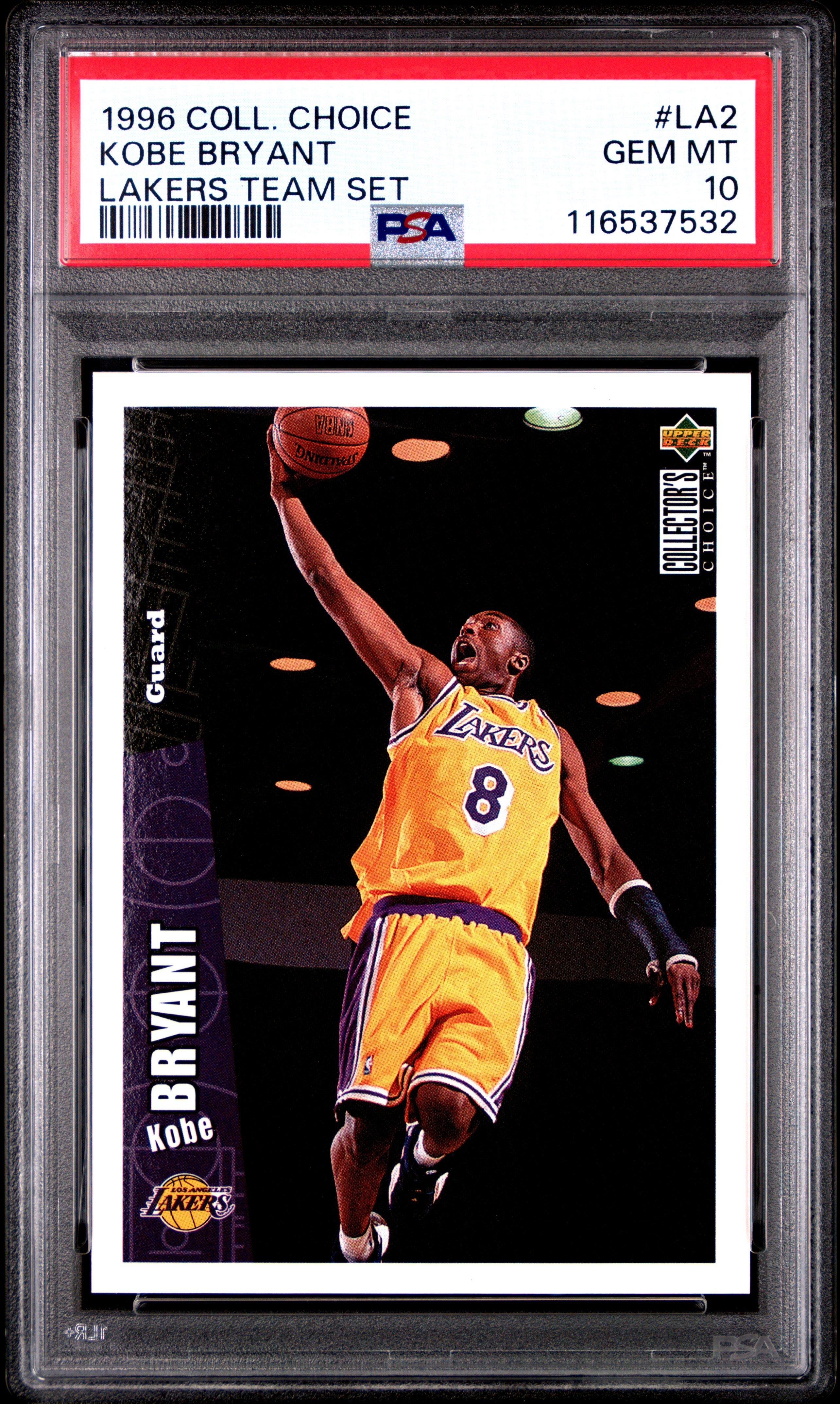 kobe bryant graded cards 2011 Panini Past & Present - - Fireworks #3 1996-97 Skybox Z-Force #142 Kobe