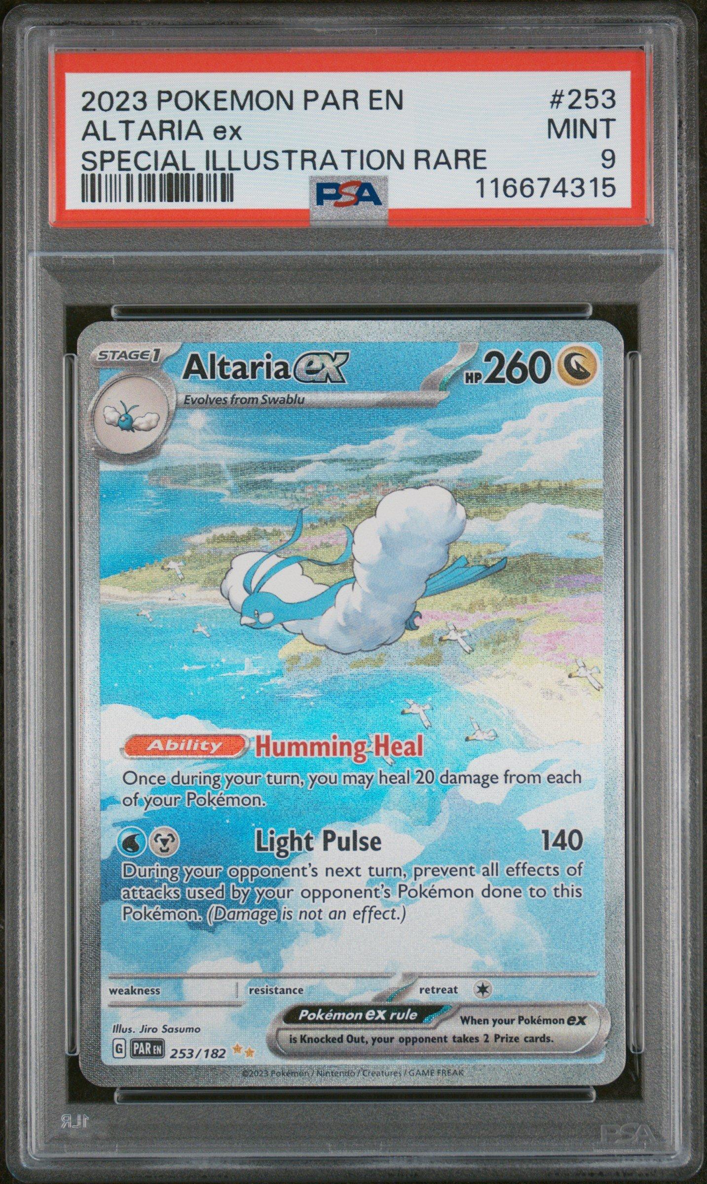 2023 Pokemon Par En-paradox Rift 253 Altaria Ex Special