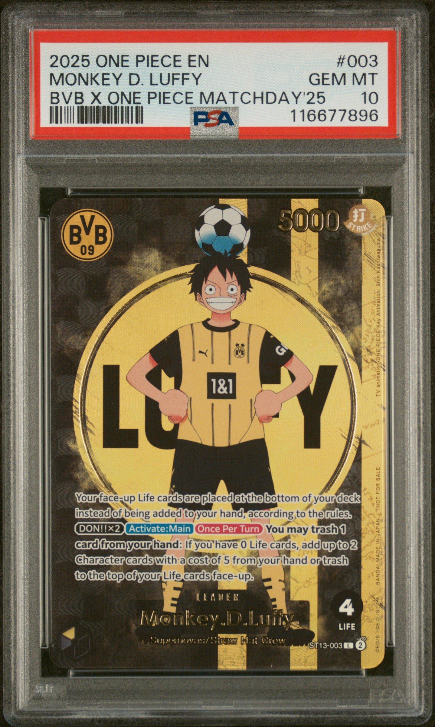 2025 ONE PIECE OP14-034 モンキー・D・ルフィ PSA10 2025 ONE PIECE モンキー・D・ルフィ OP14-034 PSA10 - メルカリ