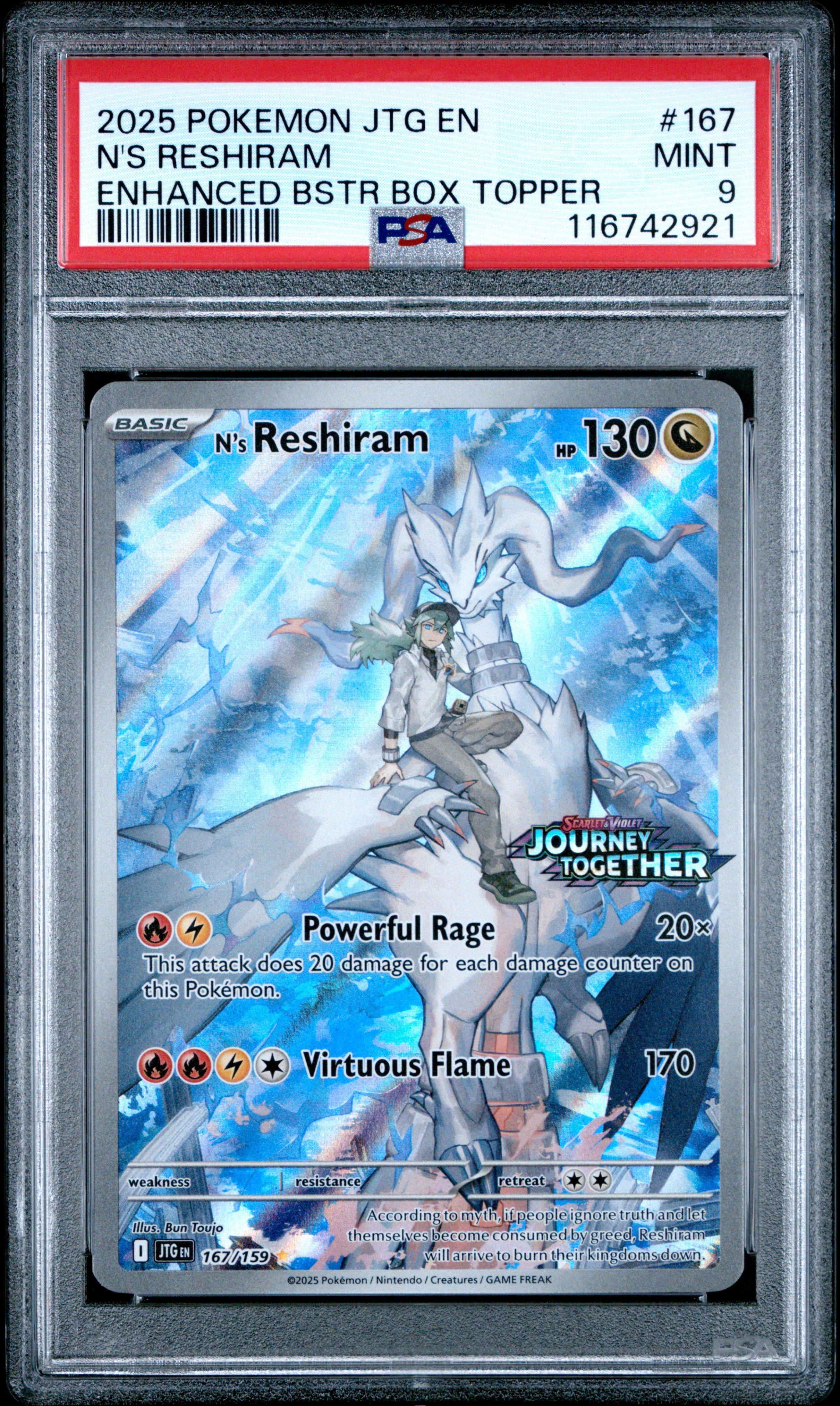 psa booster box grading PSA Slab Guard - Fiery main image 0