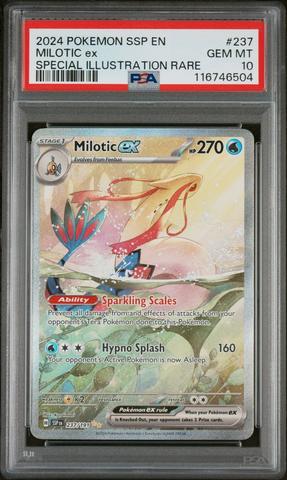 2024 Pokemon Ssp En-surging Sparks 237 Milotic Ex Special