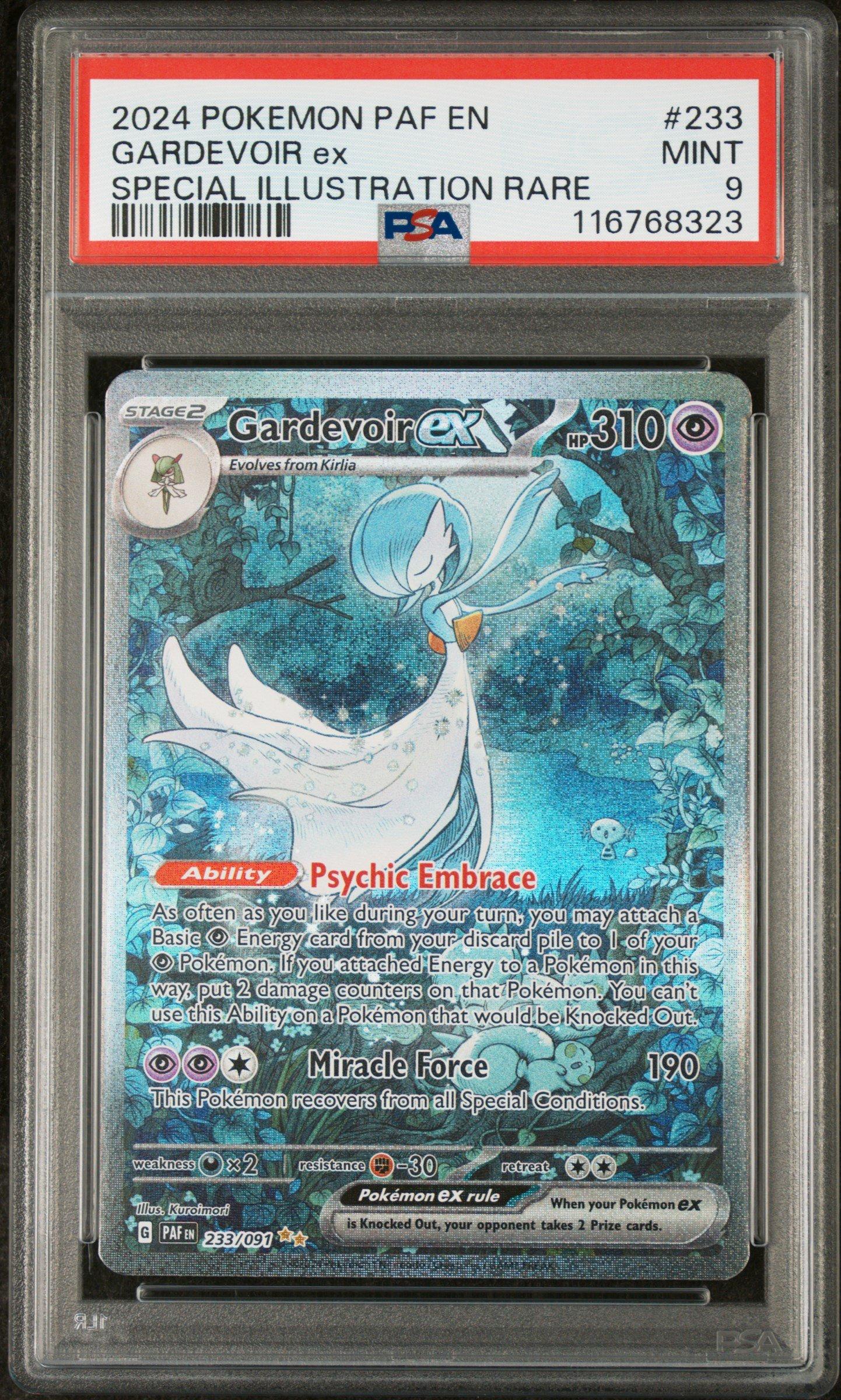 2024 Pokemon Paf En-paldean Fates 233 Gardevoir Ex Special