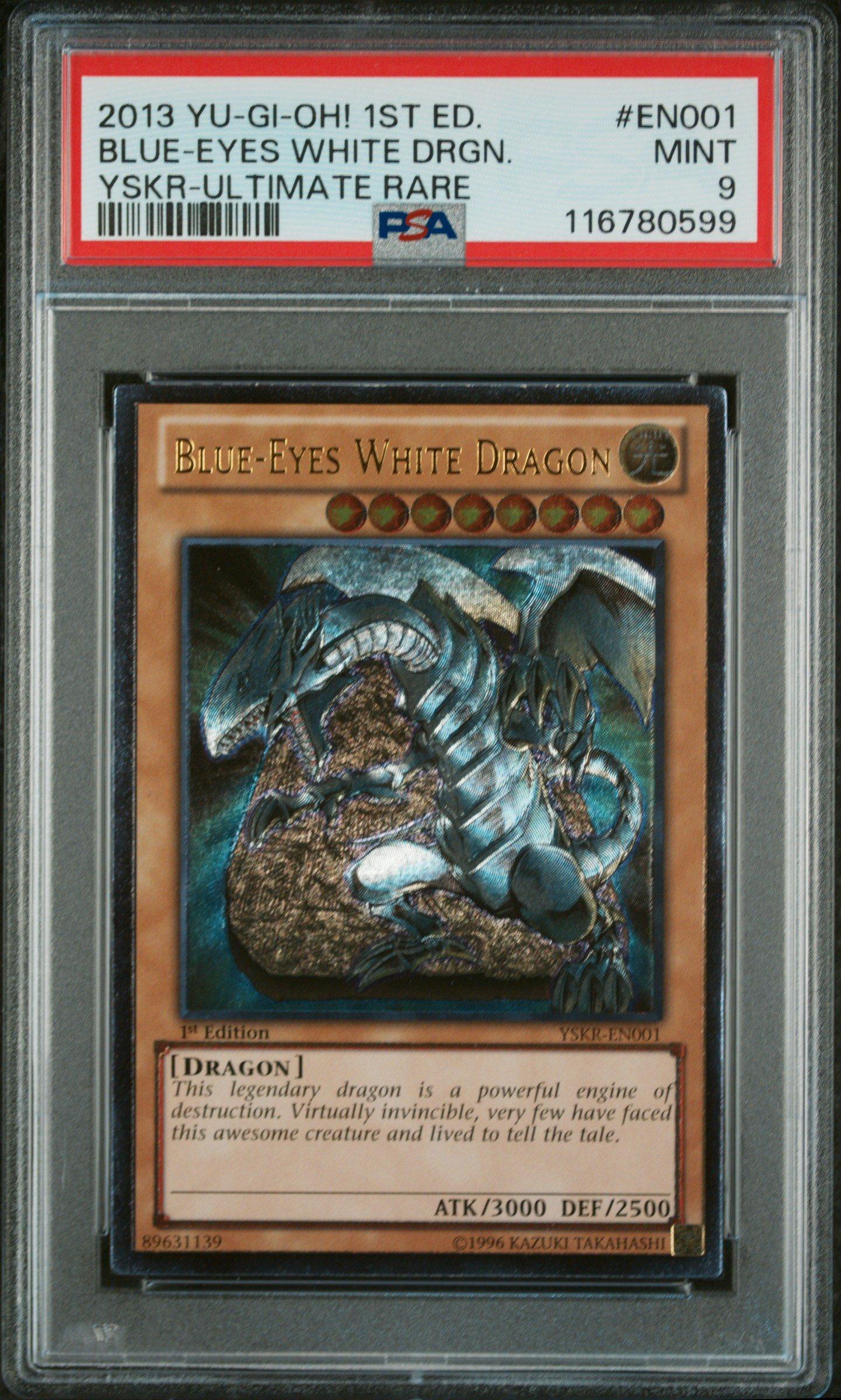 yugioh kaiba starter deck 1st edition 2004 Yu-gi-oh! Kaiba Evolution Starter Deck 001 Blue-eyes White Dragon 1st  Edition PSA 8 Graded Card