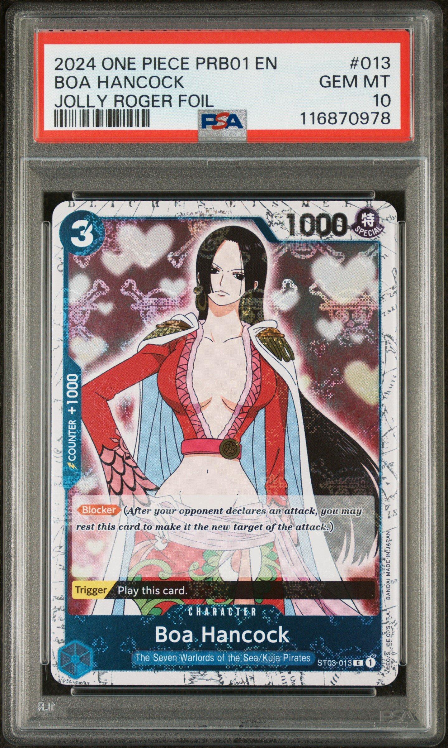 one piece card game boa One Piece Chinese Card Game Romance Dawn Boa Hancock OP01-078 SR Alt Art  Card main image 1