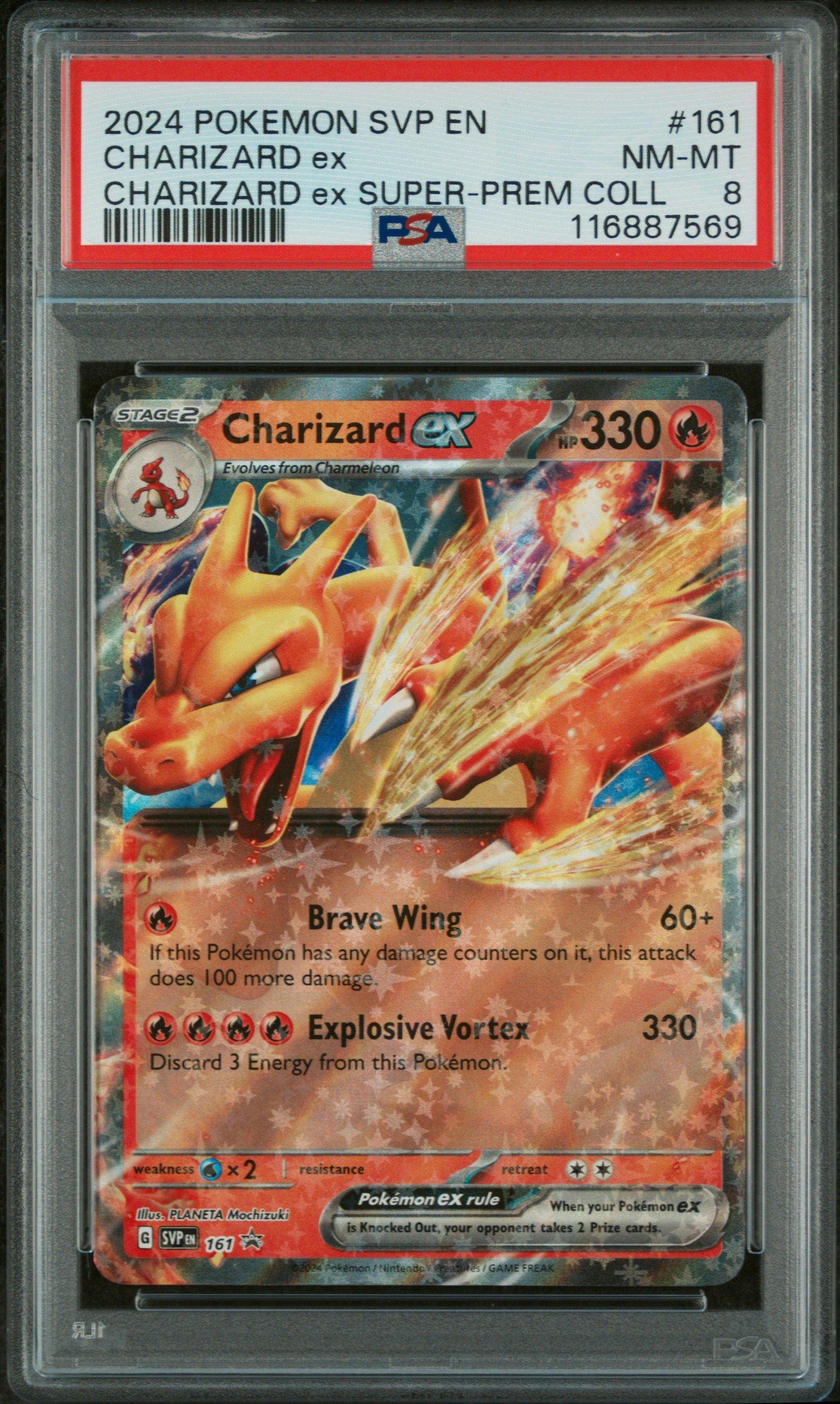 2024 Pokemon Svp En-sv Black Star Promo 161 Charizard Ex Charizard