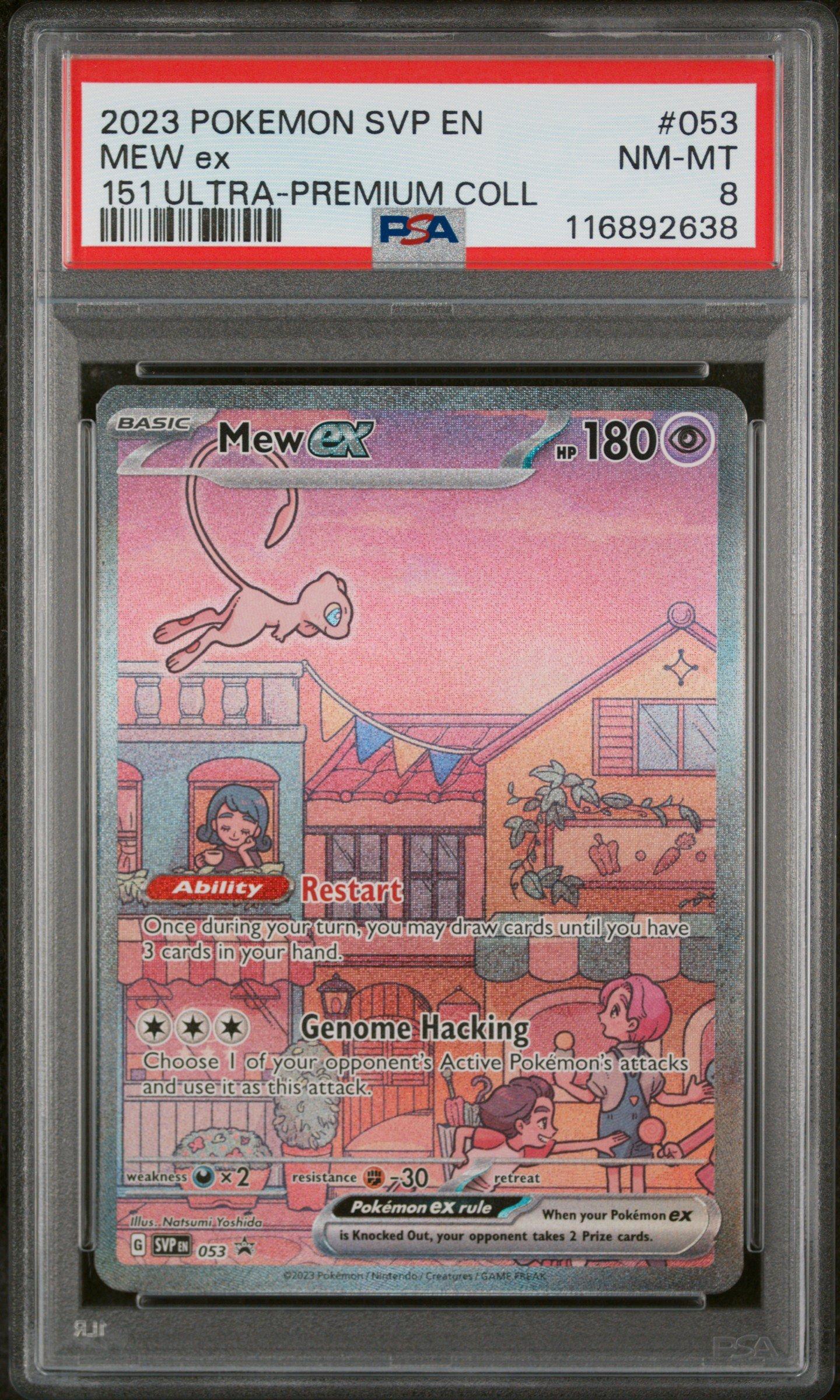 2023 Pokemon Svp En-sv Black Star Promo 053 Mew Ex 151 Ultra