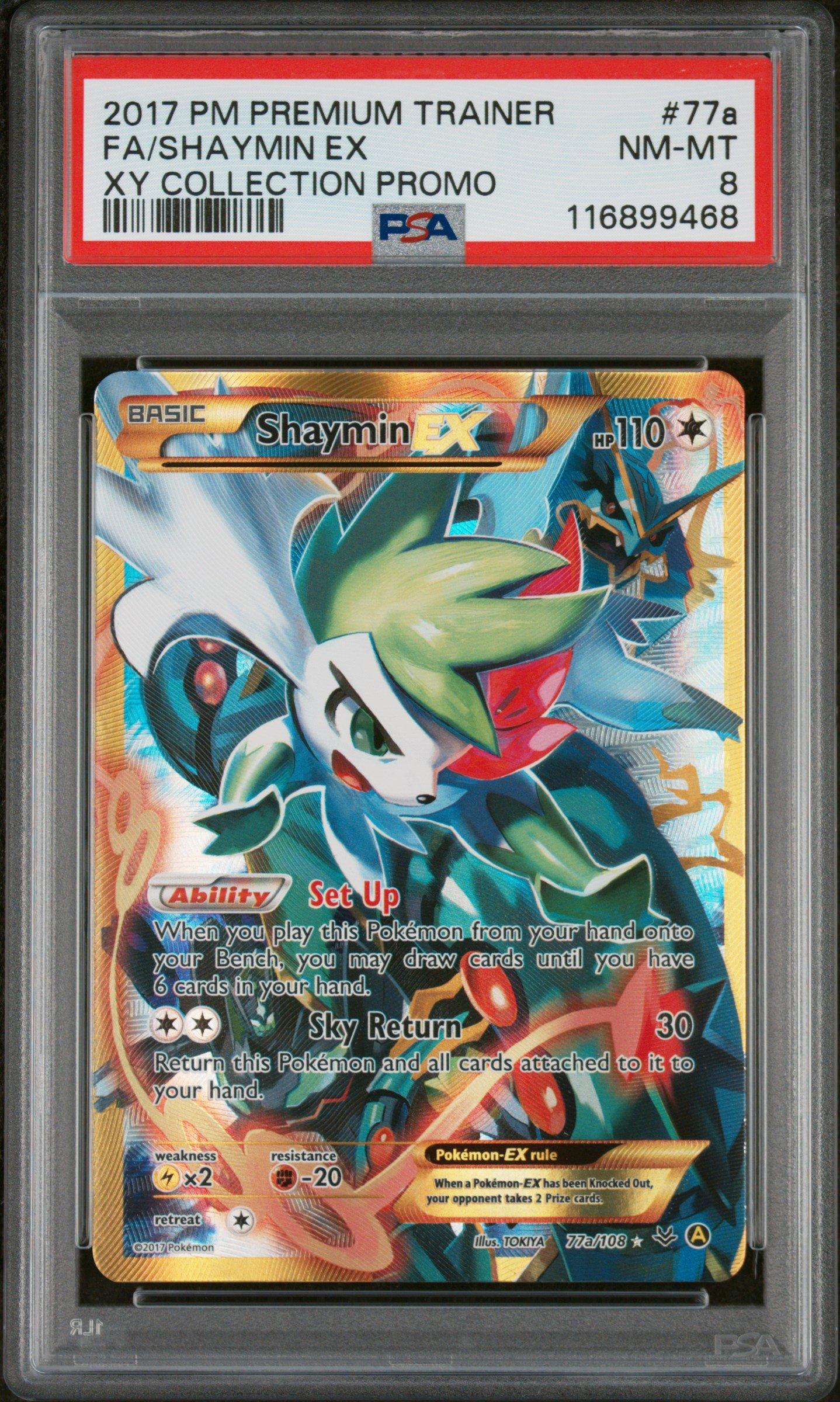 a♡ 2017 Pokemon Premium Trainer Xy Collection Promo 77a Full Art