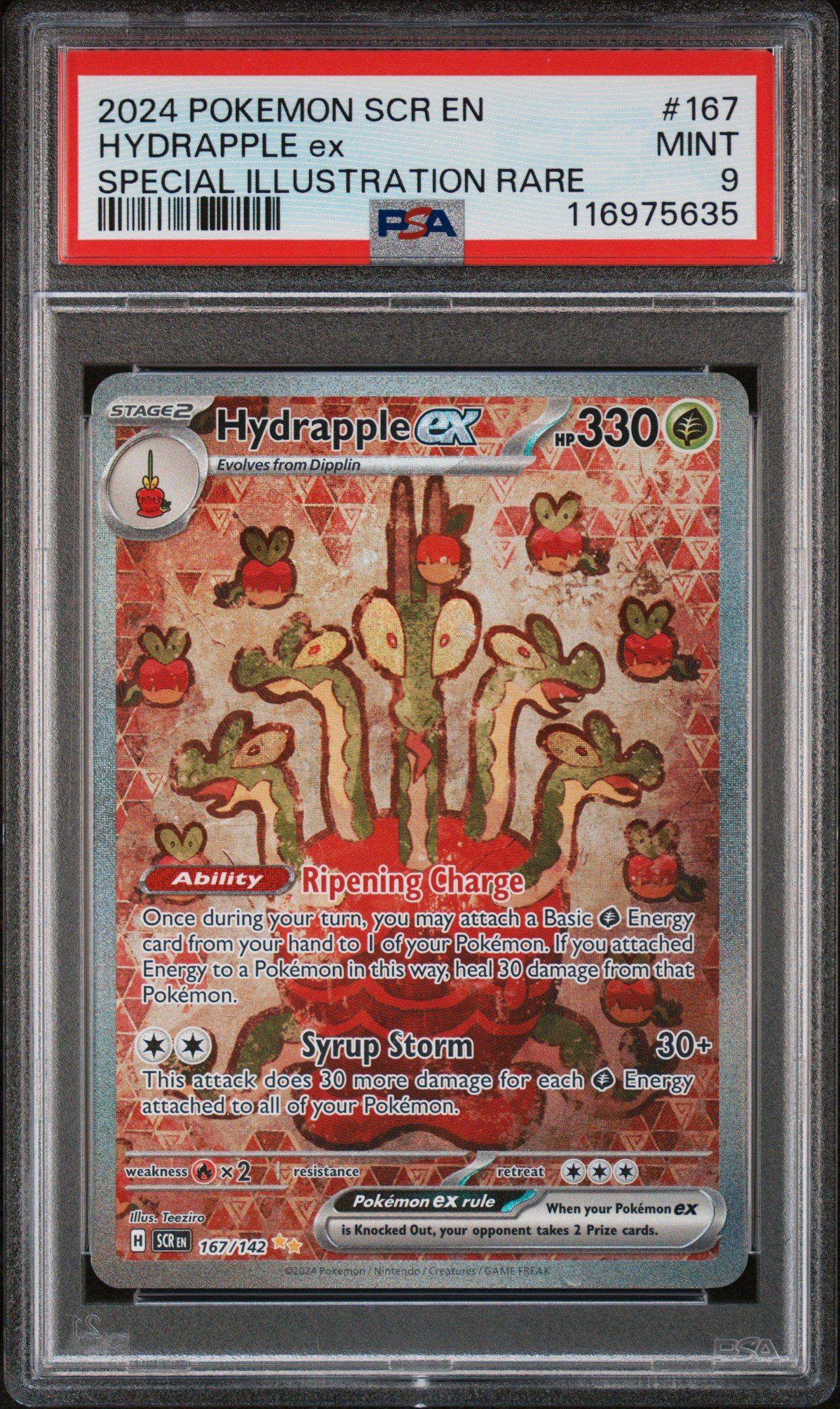 SCRILLA SCRATCH ✴︎Mega Rare✴︎極上 Promo Only 2024 Pokemon Scr En-stellar Crown 167 Hydrapple Ex Special