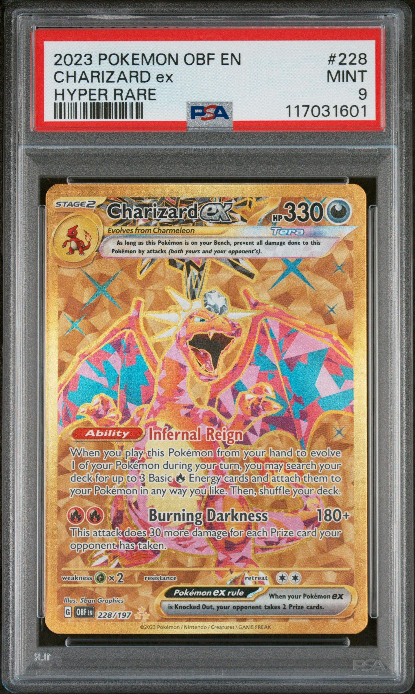 pokemon cards hyper rare charizard VMAX 74/73 CHAMPION'S PATH GOLD METALCUSTOM CARD this piece serves as a premier focal point for any high 2023 Pokemon Obf En-obsidian Flames