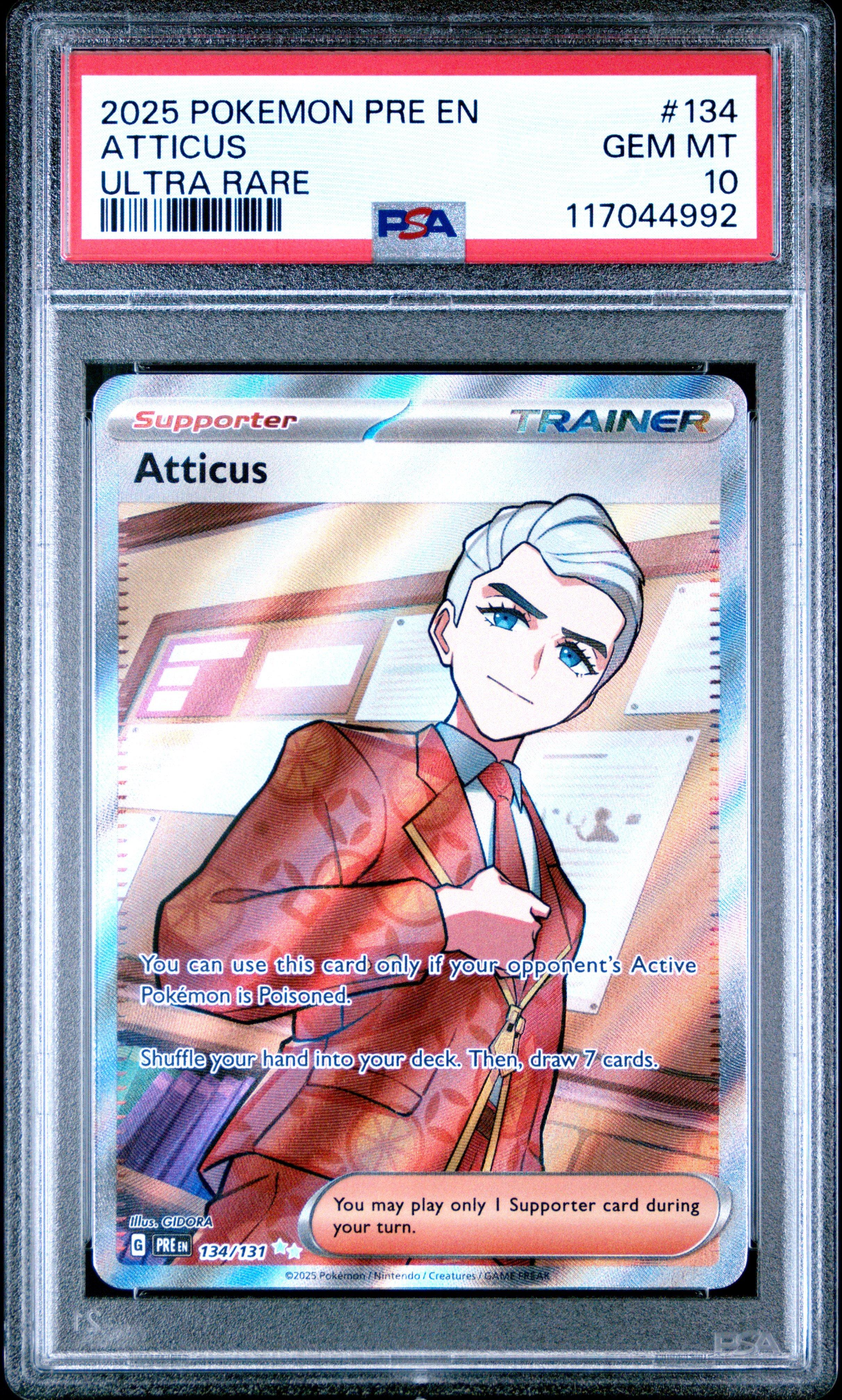atticus pokemon card atticus pokemon card Atticus