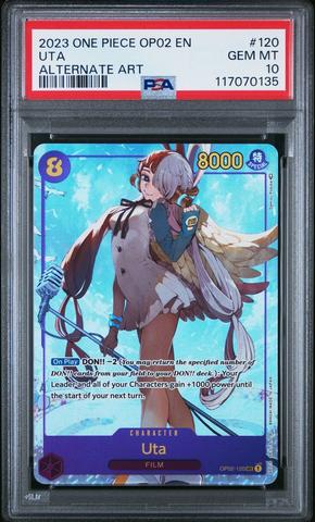 ウタプロモ　PSA10 2023 One Piece Op02-paramount War 018 Marco Alternate Art