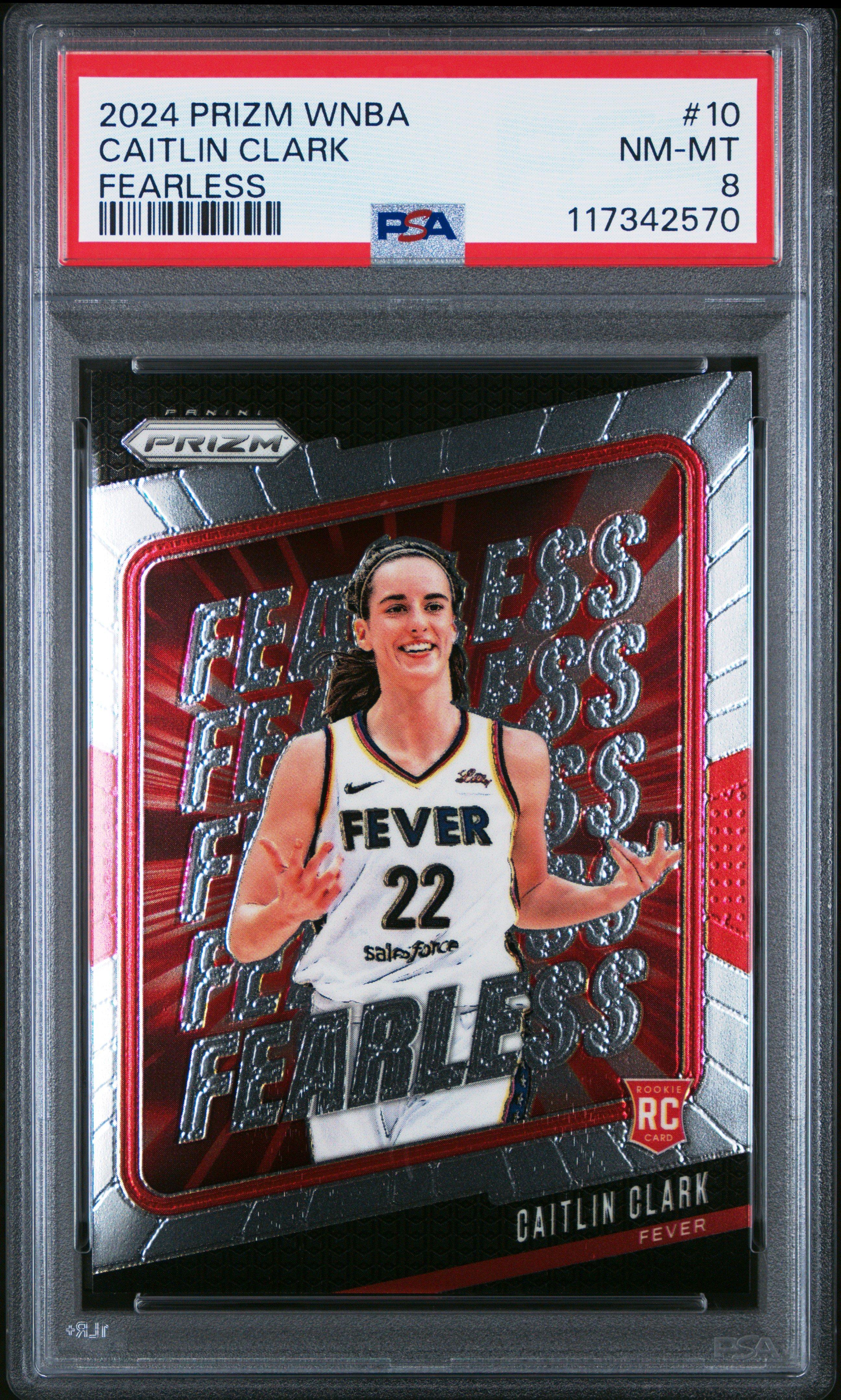 caitlin clark graded card Goldin CAITLIN CLARK 2024 Panini Prizm Wnba Fearless