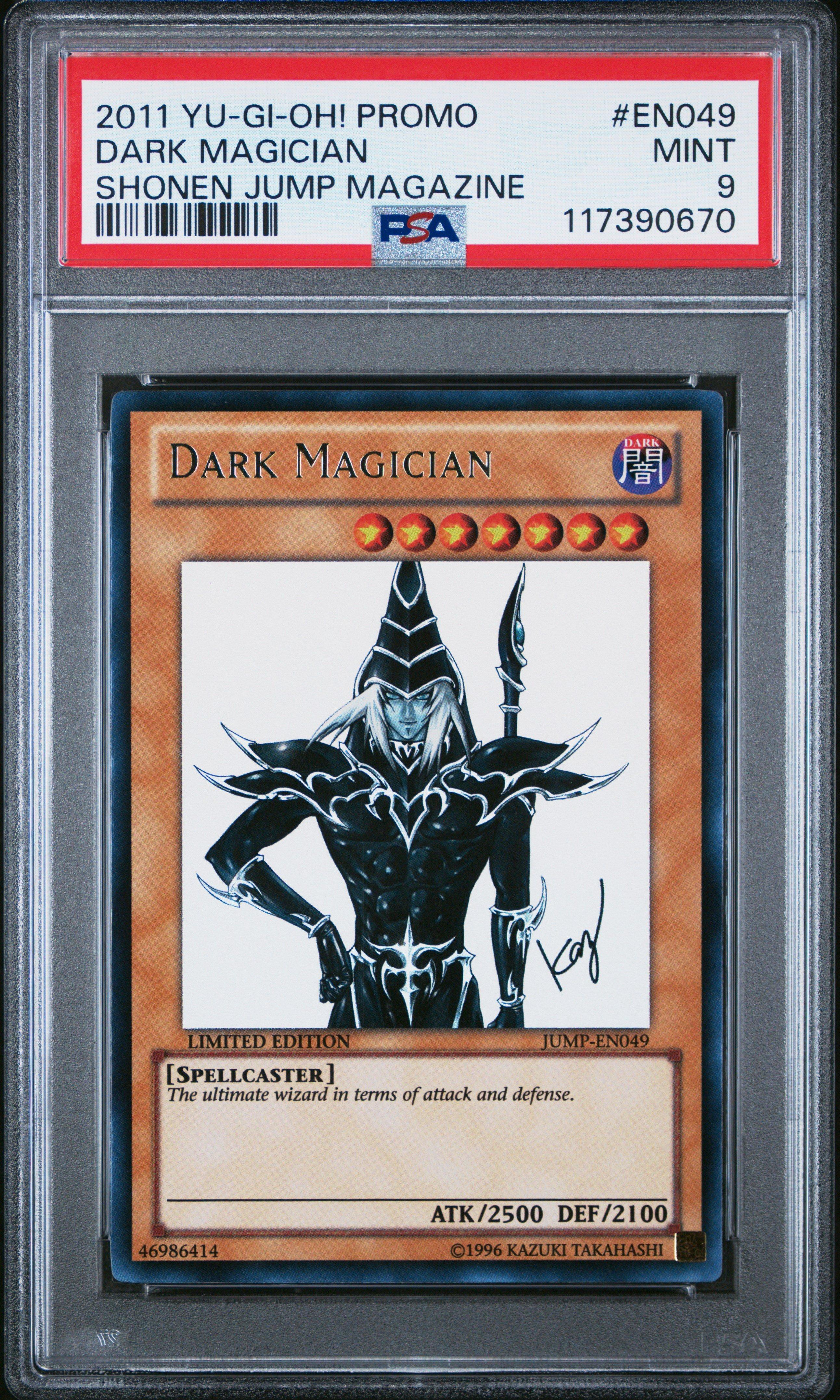 2011 Yu-gi-oh! Promo Shonen Jump Magazine En049 Dark Magician PSA