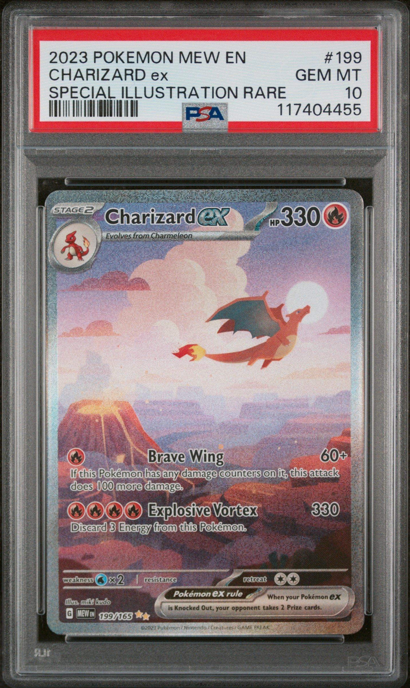 2023 Pokemon Mew En-151 199 Charizard Ex Special