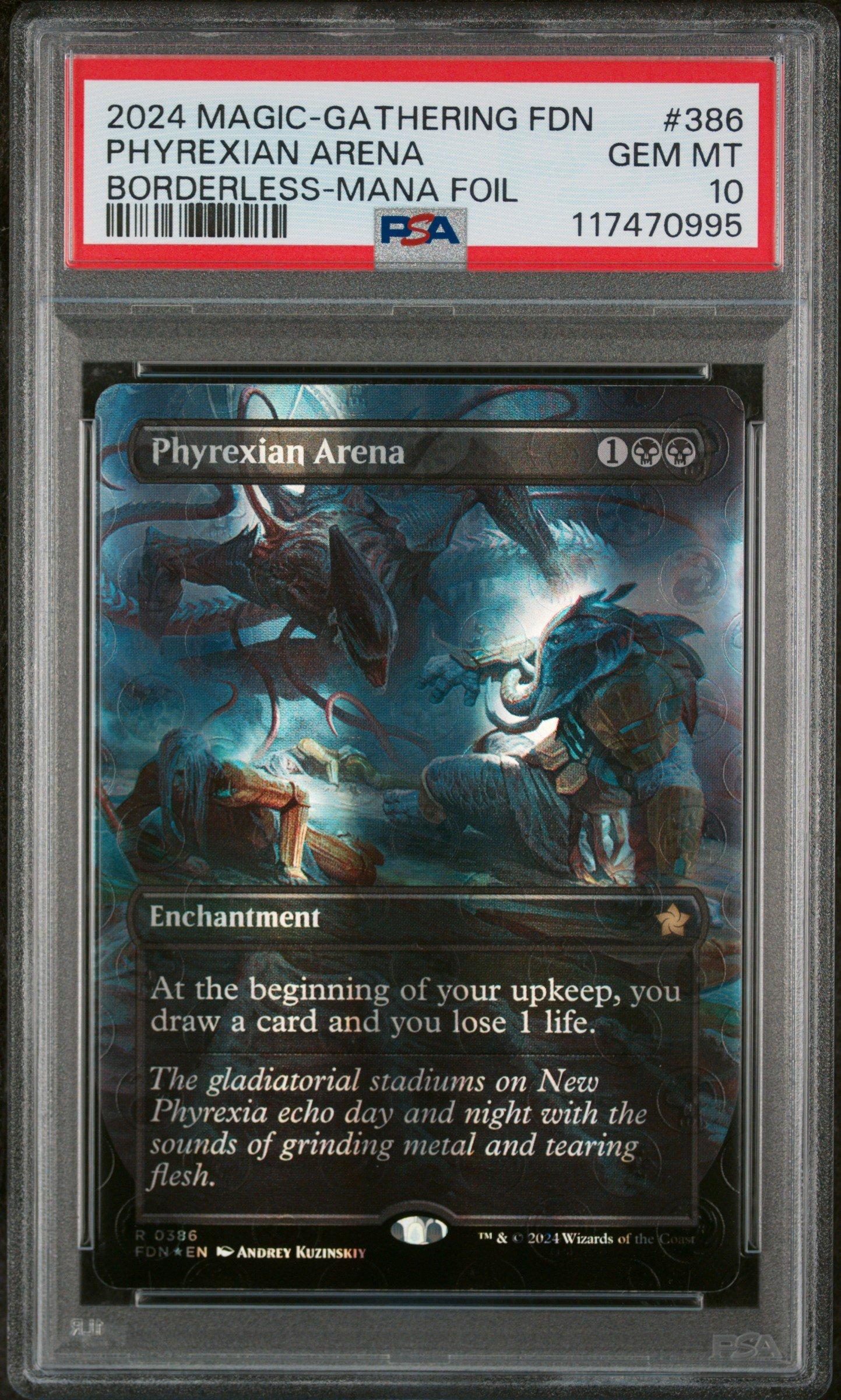 2024 Magic The Gathering Foundations 386 Phyrexian Arena
