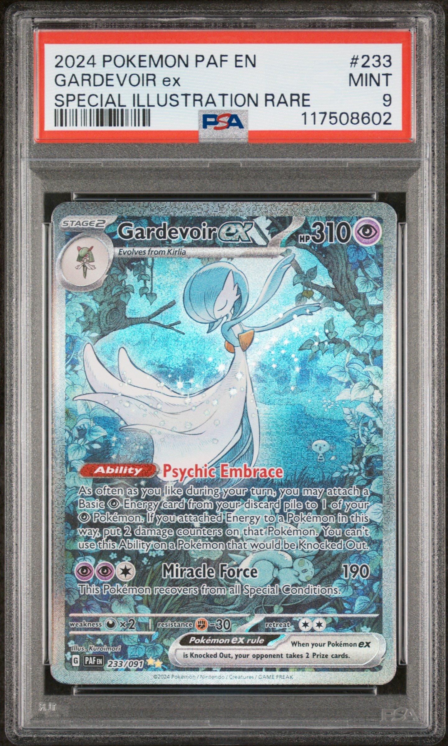 2024 Pokemon Paf En-paldean Fates 233 Gardevoir Ex Special
