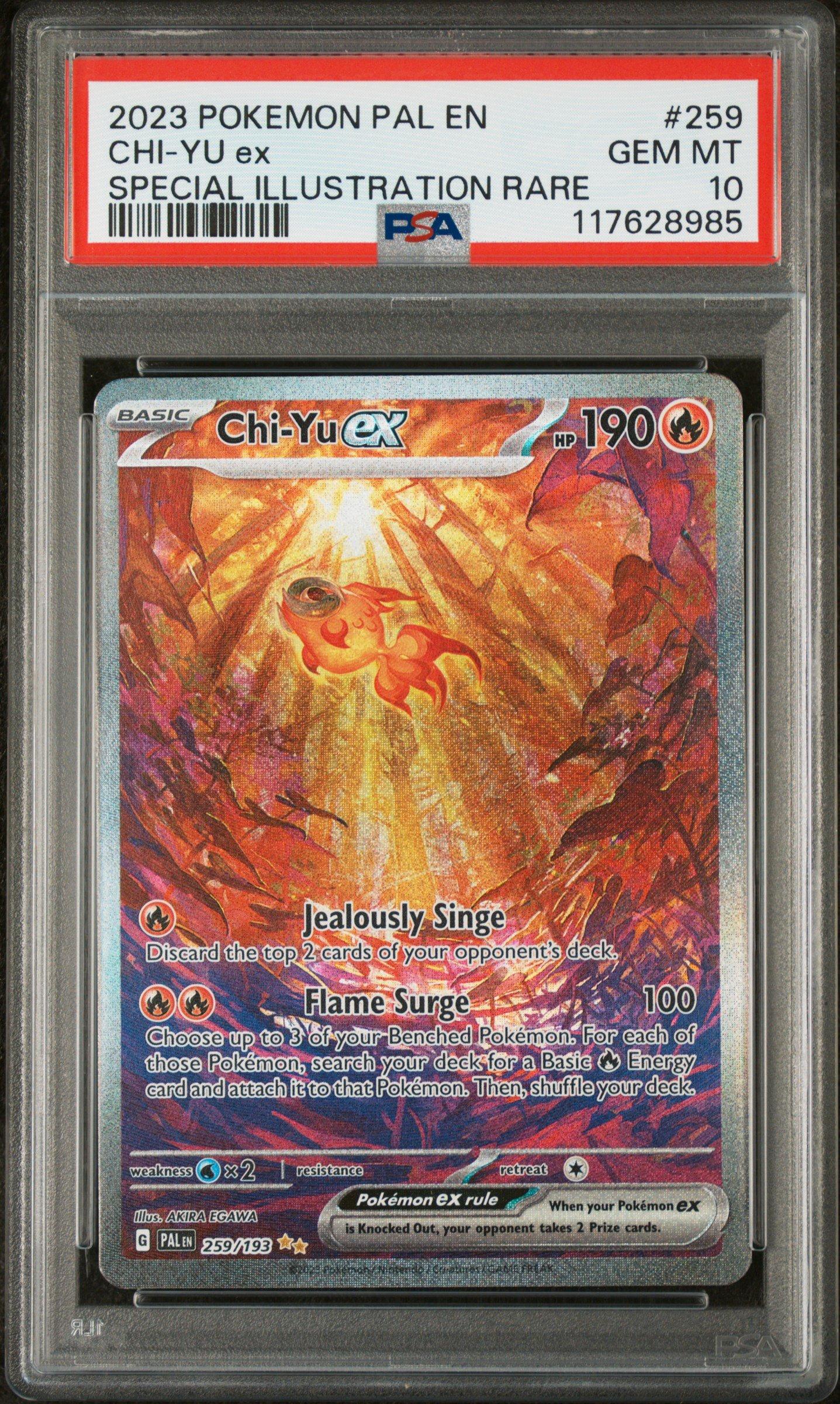 いしゆう 2023 Pokemon Pal En-paldea Evolved 259 Chi-yu Ex Special
