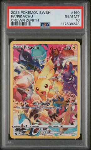 2023 Pokemon Sword And Shield Crown Zenith Gg41 Full Art/raikou V