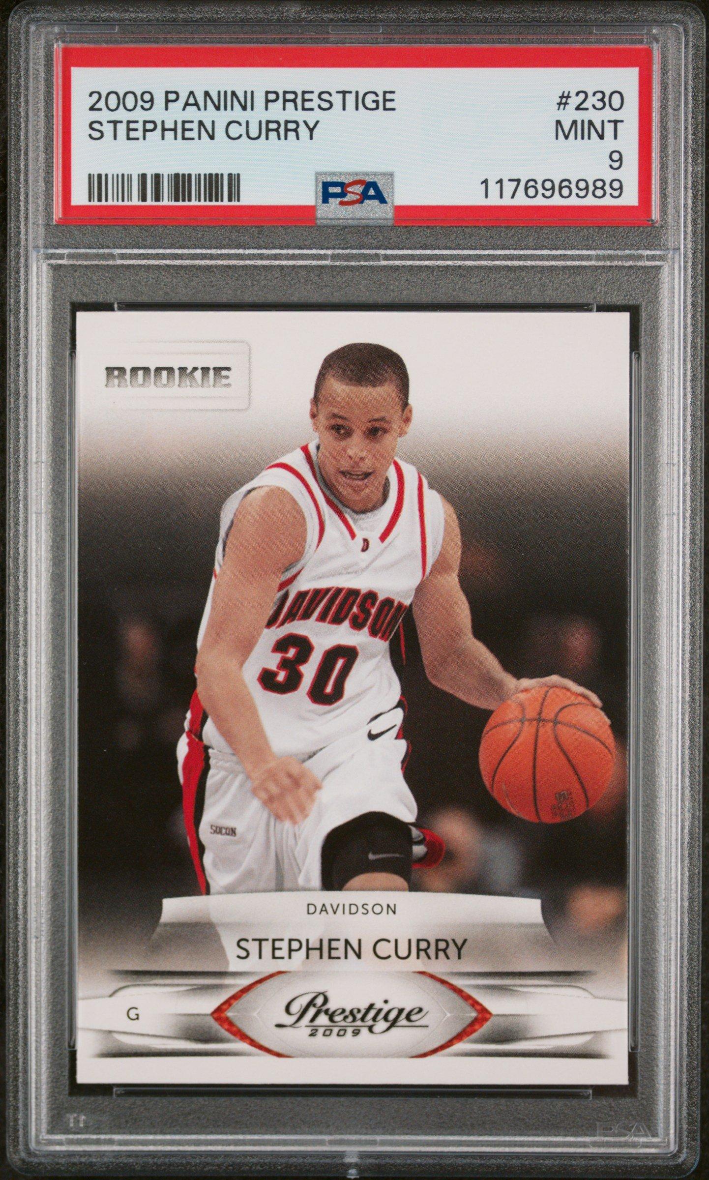 2009 Panini Prestige 230 Stephen Curry PSA