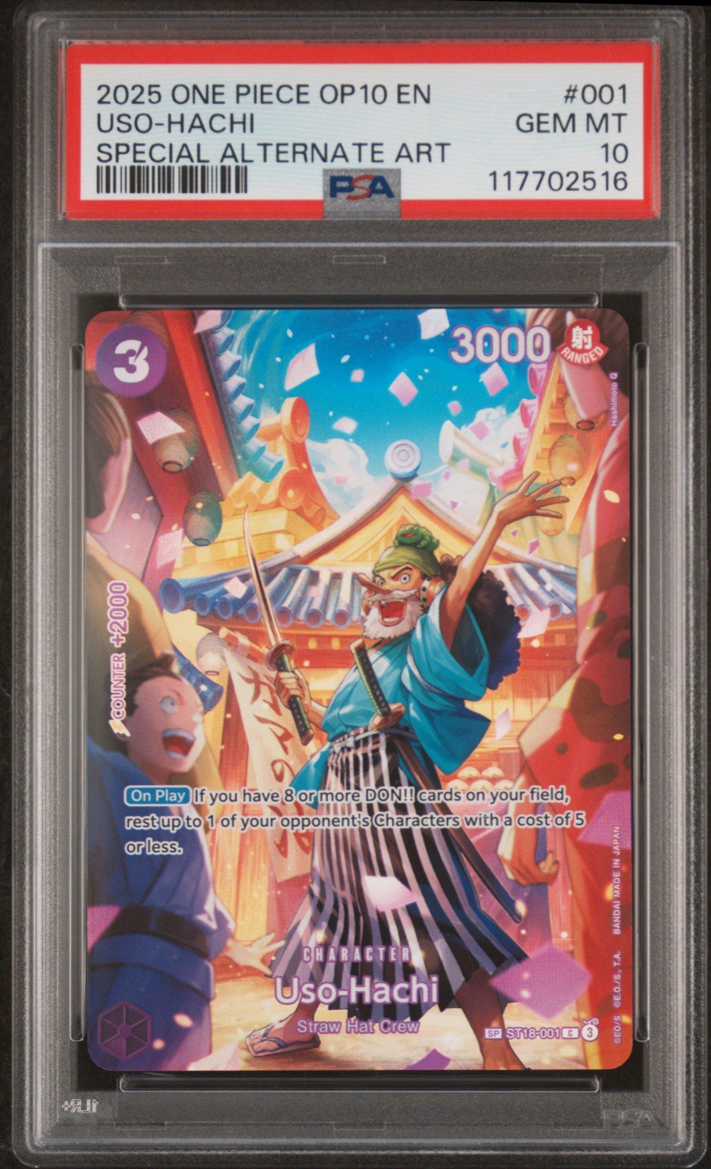 2025 One Piece Op10-royal Blood 001 Uso-hachi Special Alternate