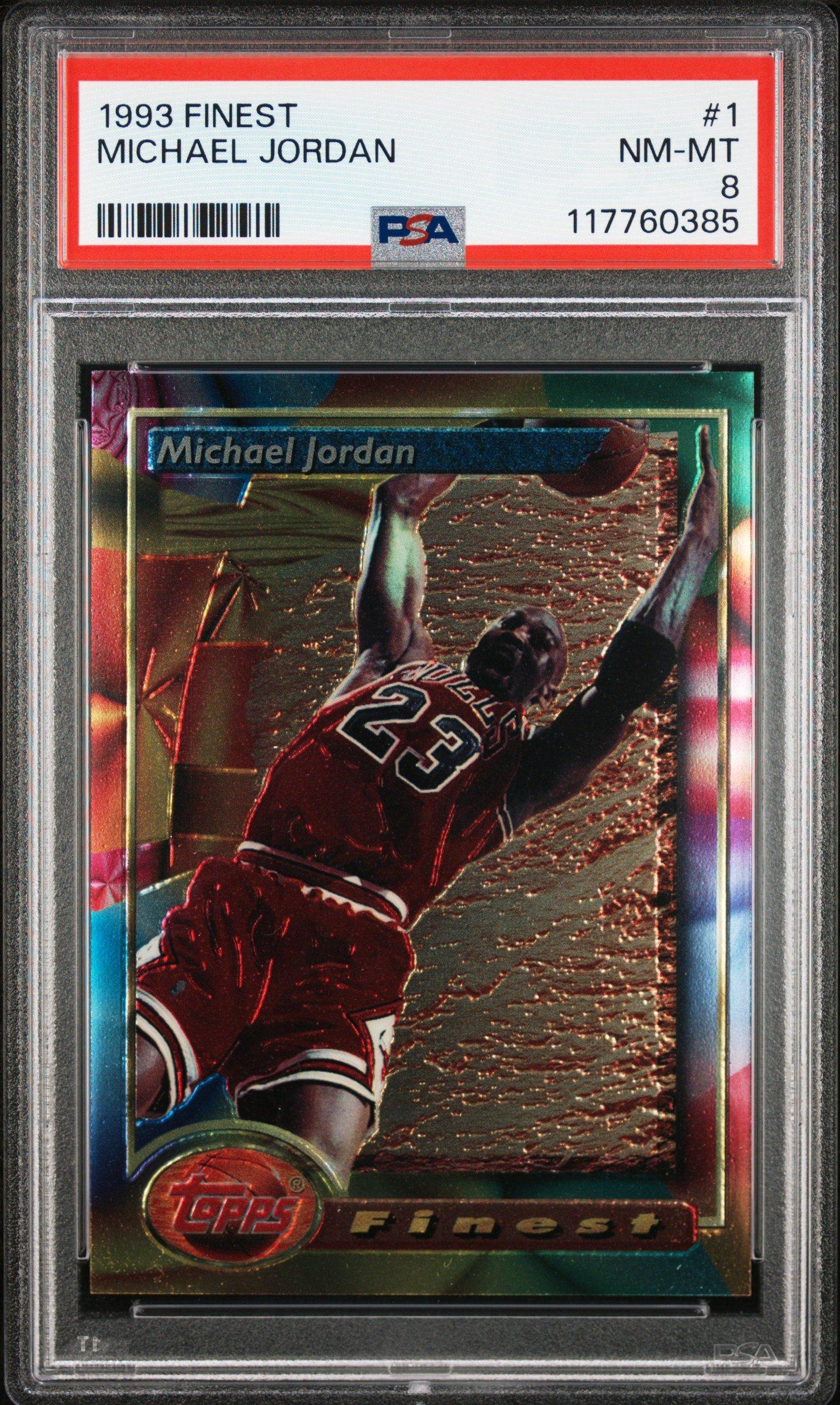 1993 Finest 1 Michael Jordan PSA