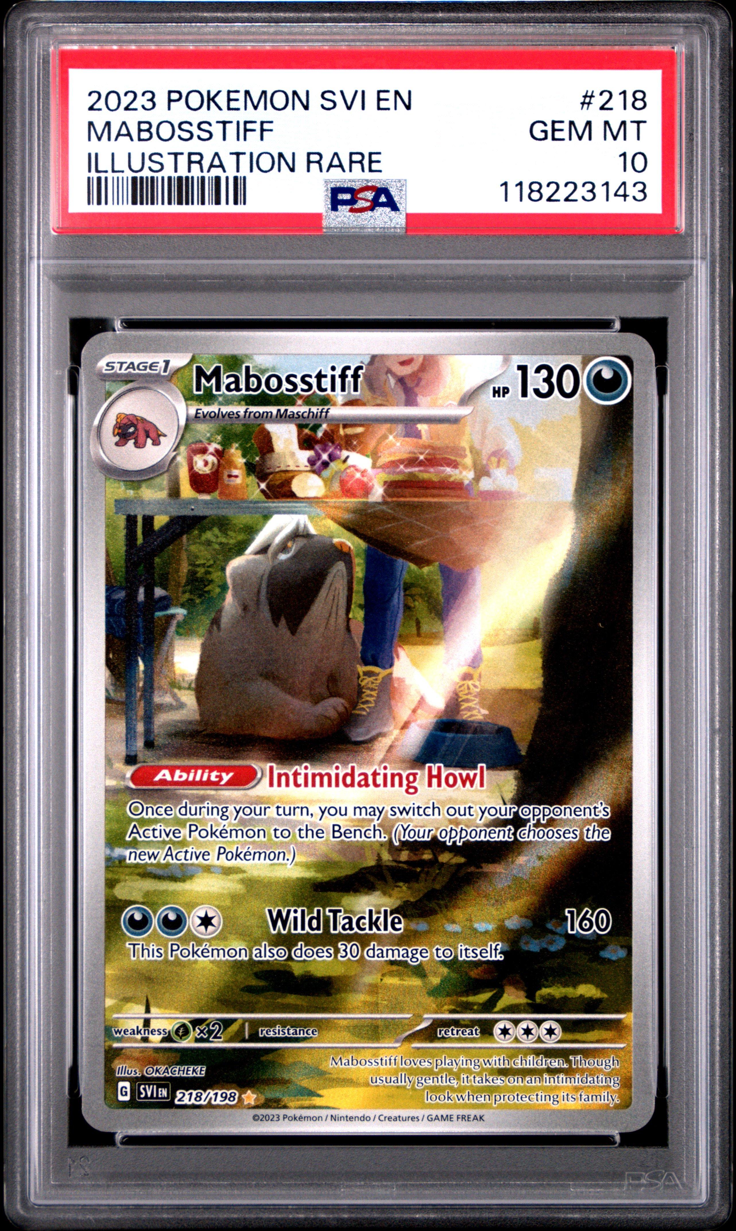 mabosstiff pokemon card TCG: EX Showcase Box : Toys & Games Darkness Wild Tackle (160) This Pokmon also does 30 damage to itself. 2023 Pokemon Svi En-scarlet &