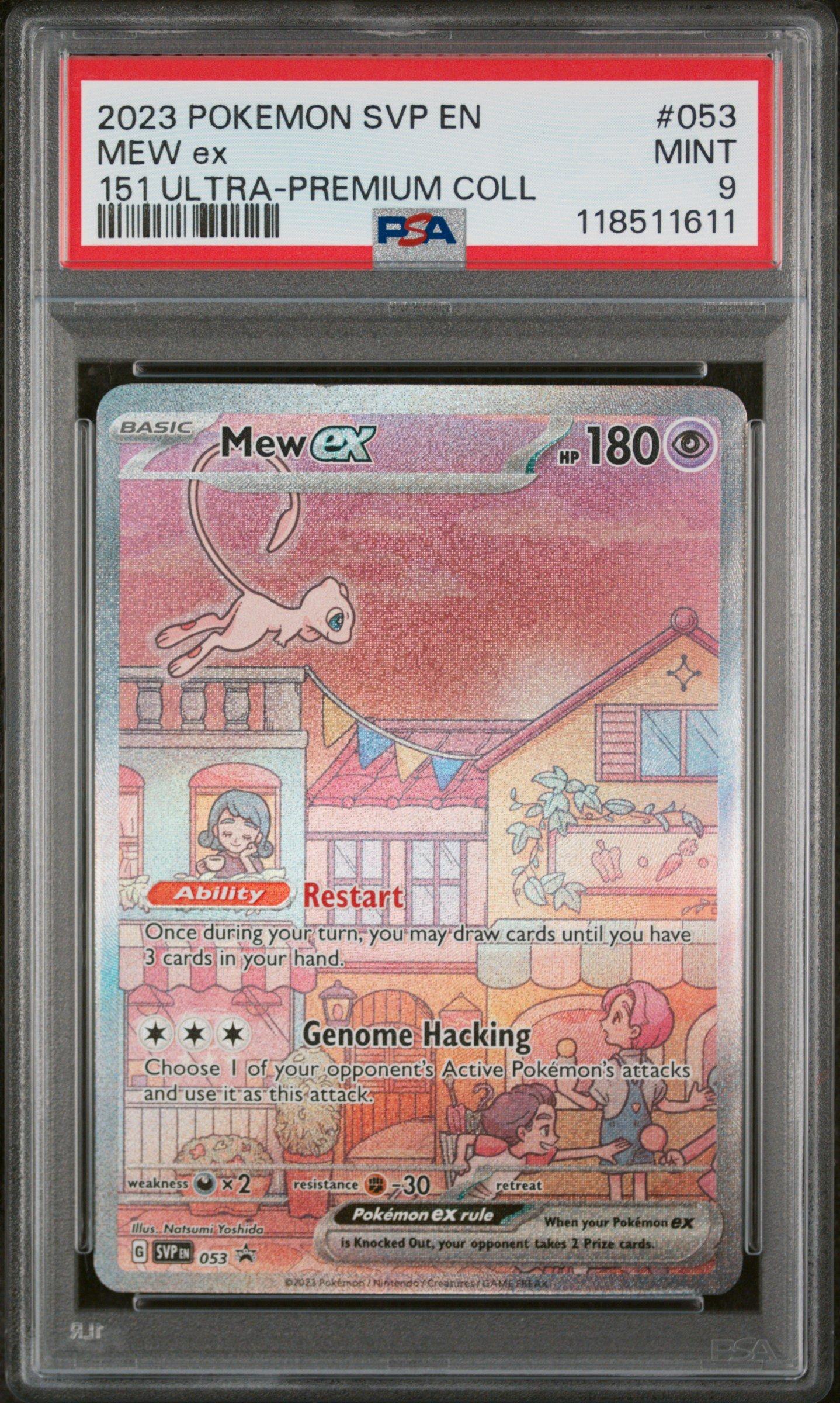 2023 Pokemon Svp En-sv Black Star Promo 053 Mew Ex 151 Ultra 