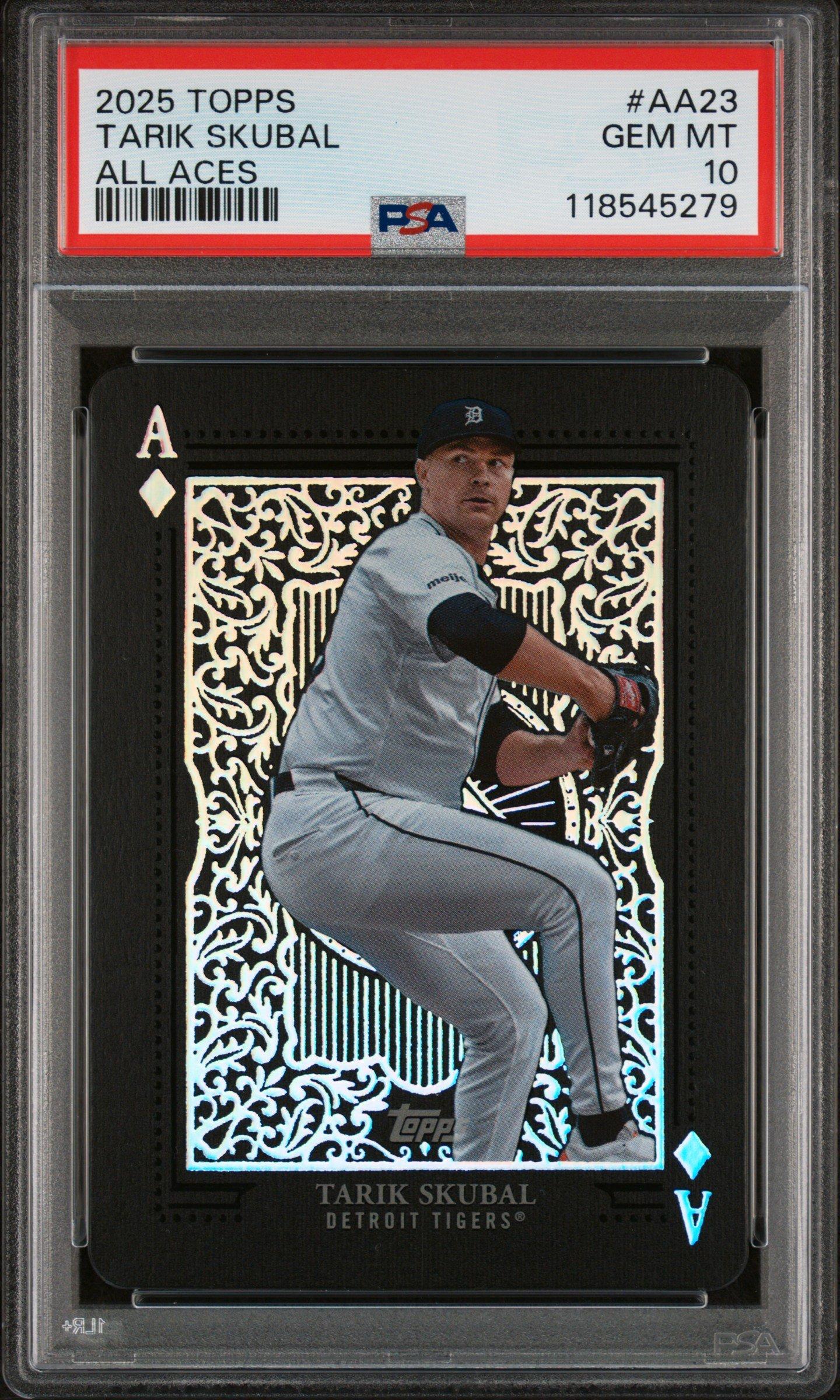 2025 Topps All Aces Aa23 Tarik Skubal PSA 10 Graded Card | GameStop