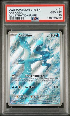 2025 Pokemon Jtg En-journey Together 161 Articuno