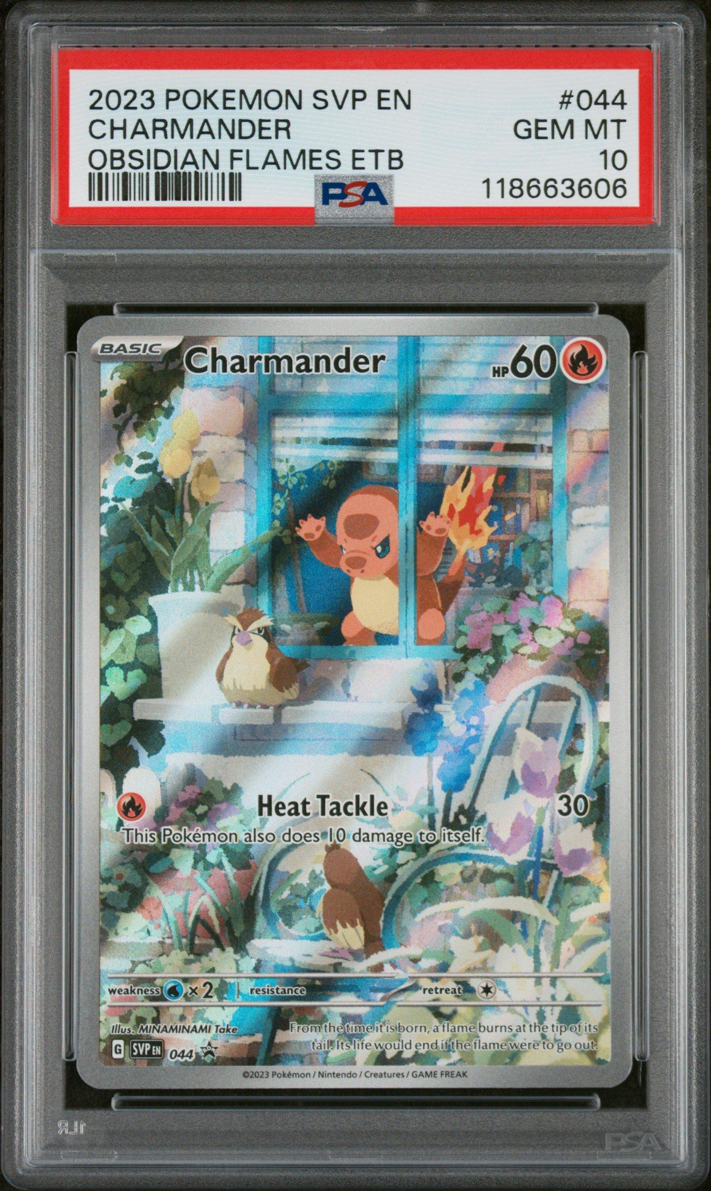 2023 Pokemon Svp En-sv Black Star Promo 044 Charmander Obsidian