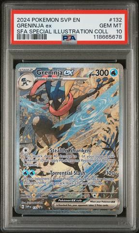 2024 Pokemon Svp En-sv Black Star Promo 132 Greninja Ex Shrouded