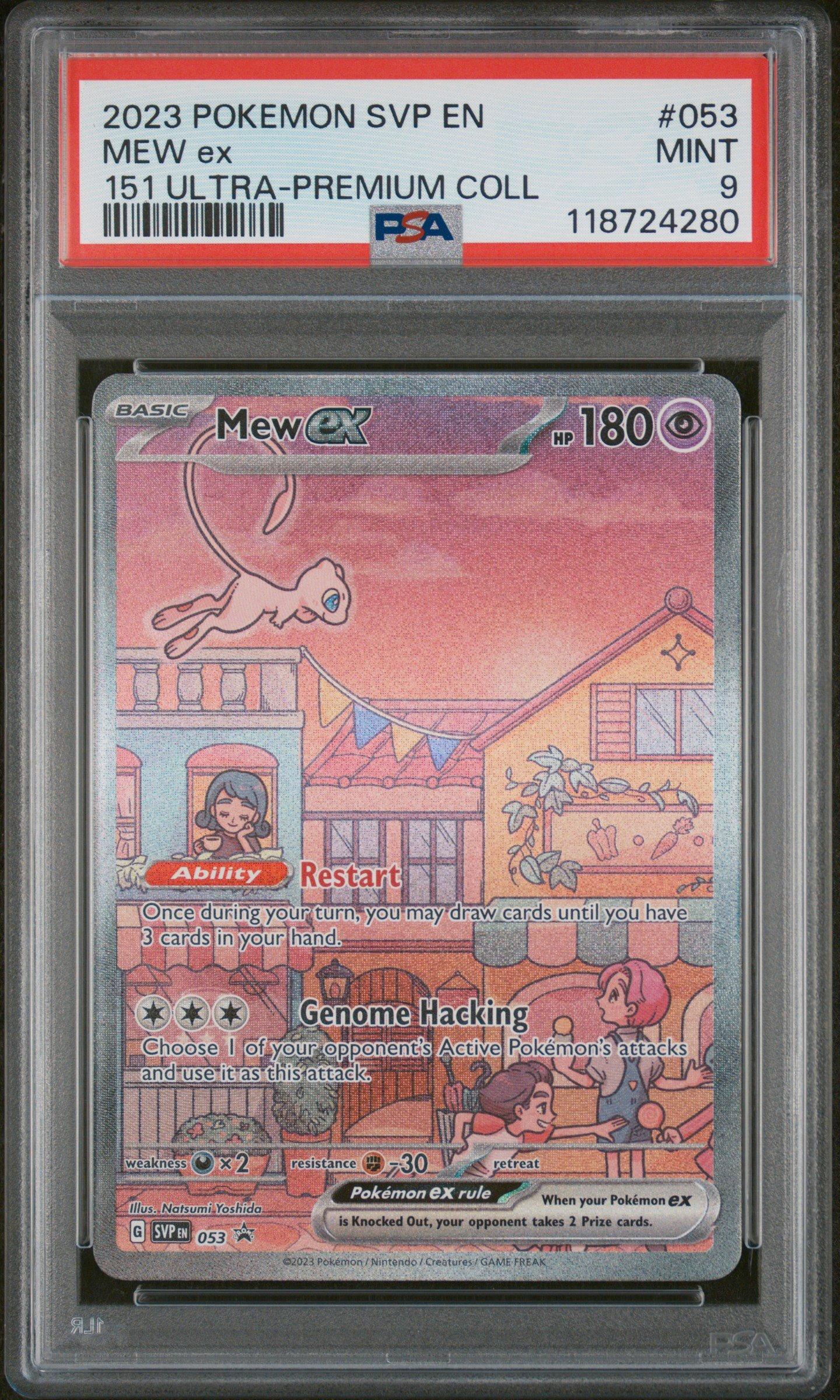 2023 Pokemon Svp En-sv Black Star Promo 053 Mew Ex 151 Ultra