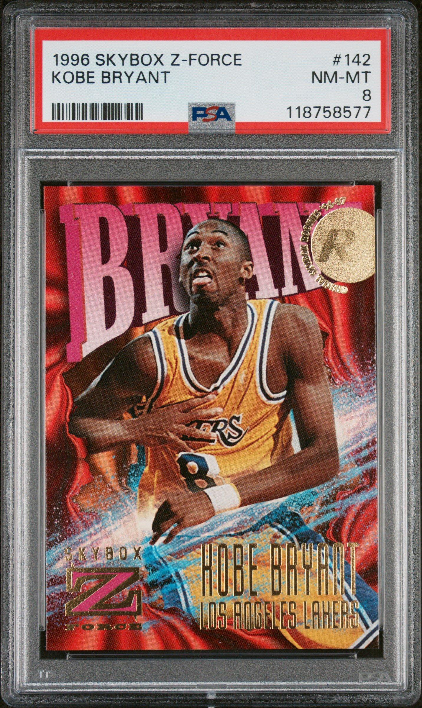 1996 Skybox Z-force 142 Kobe Bryant PSA