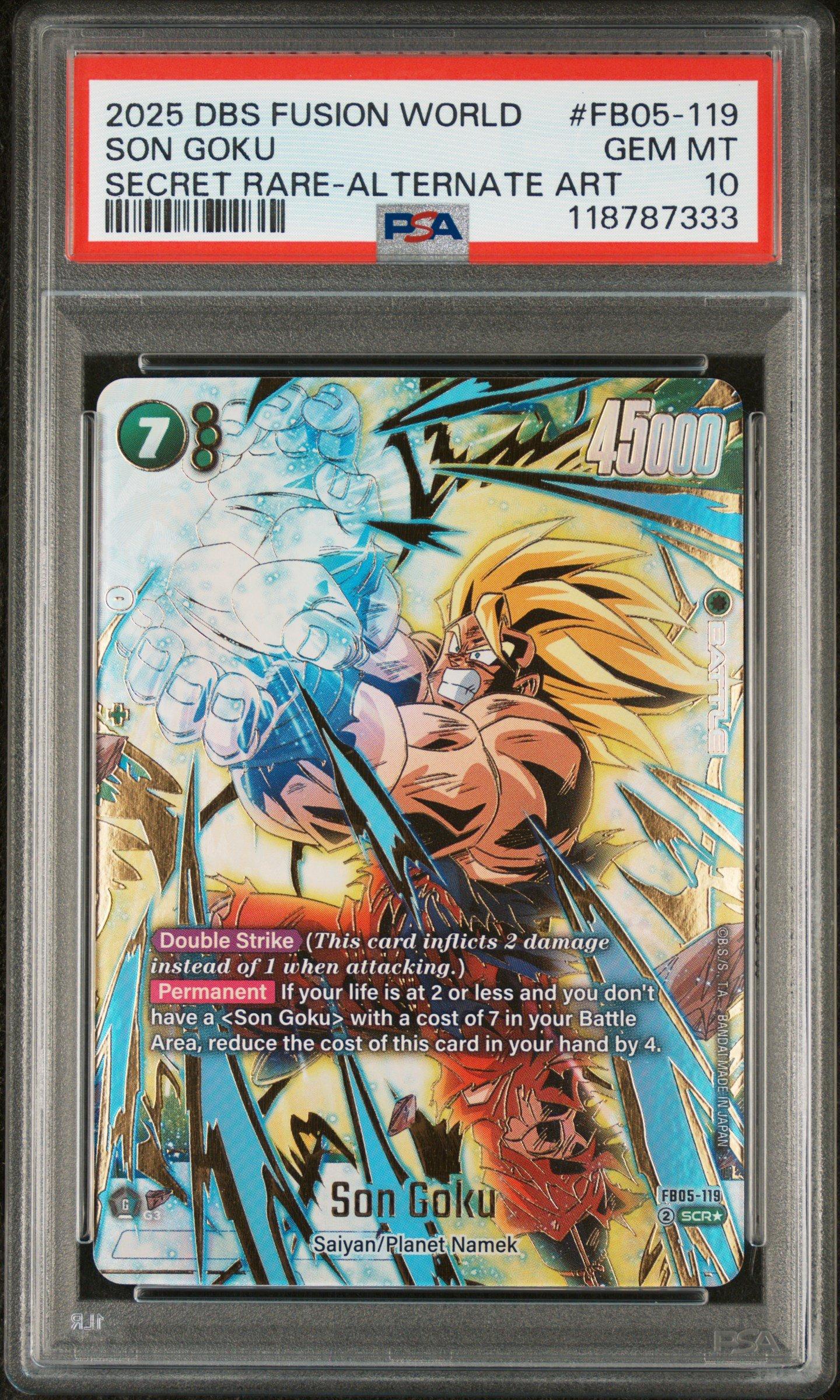 PSA10】孫悟空 FB05-119 Son Goku - FB05-119 - New Adventure