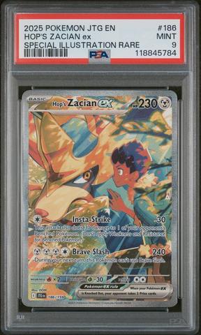 10th Anniversary PlayStation&PlayStatio… 2025 Pokemon Jtg En-journey Together 186 Hop's Zacian Ex