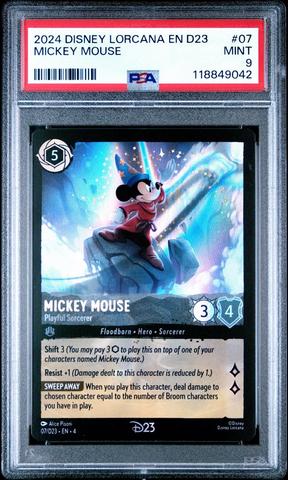 D23 expo 2024 ロルカナ ミッキー プロモ Lorcana eAO7 2024 Disney Lorcana En D23-d23 Expo Promo 07 Mickey Mouse
