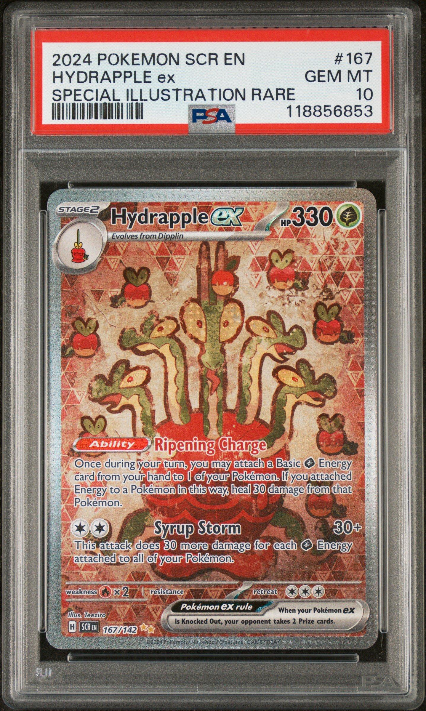 2024 Pokemon Scr En-stellar Crown 167 Hydrapple Ex Special