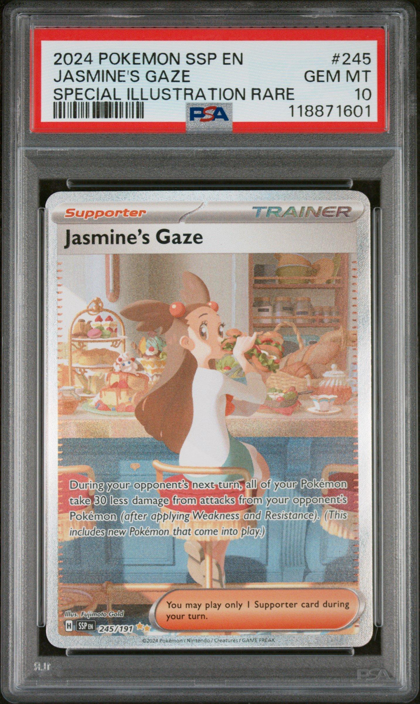 2024 Pokemon Ssp En-surging Sparks 245 Jasmine's Gaze Special