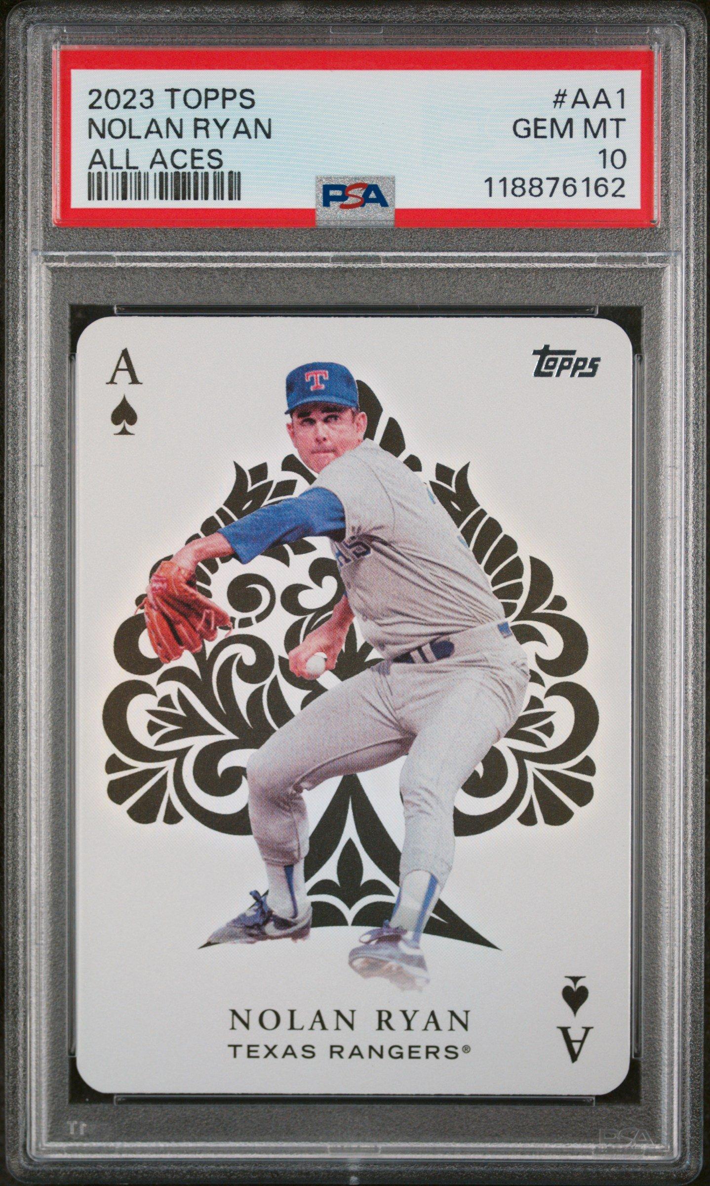 2023 Topps All Aces Aa1 Nolan Ryan PSA 10 Graded Card | GameStop