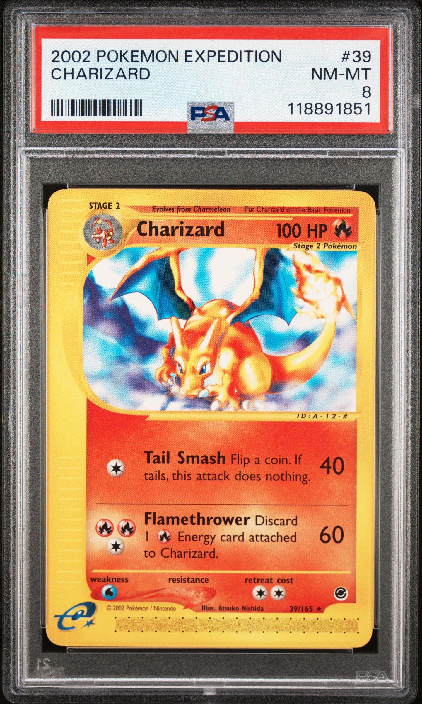 2002 charizard pokemon card value Pokemon CHARIZARD 3/110 - LEGENDARY COLLECTION 2002 - HOLO FOIL