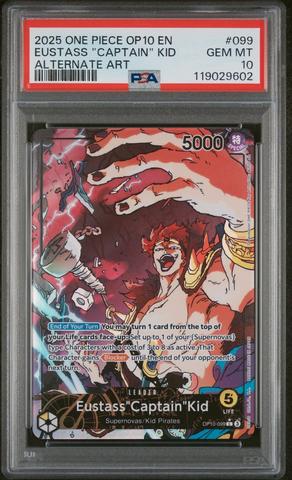 2025 One Piece Op10-royal Blood 058 Rebecca Alternate Art PSA 10