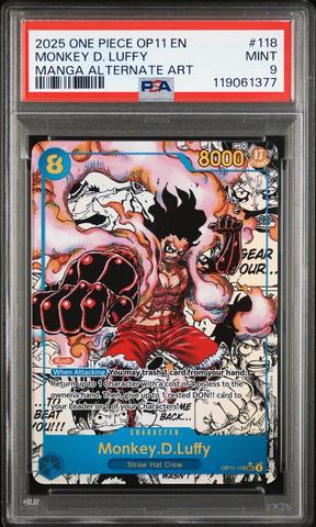 2025 ONE PIECE OP11 JP #118 モンキー・D・ルフィ 2025 One Piece Japanese Op11-a Fist Of Divine Speed 118