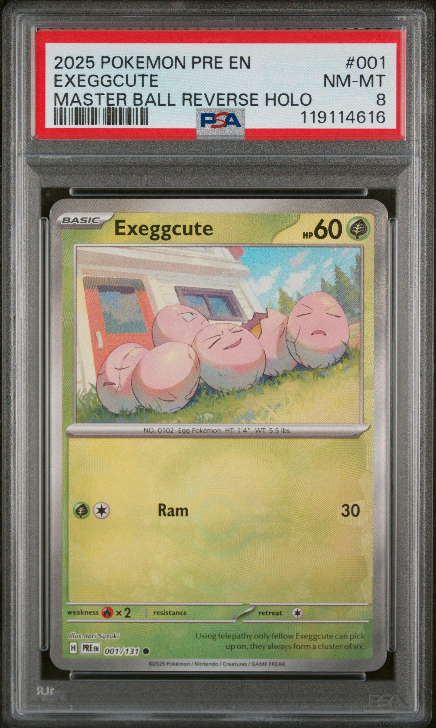 eggsecute pokemon card - Exeggcute 192/191 - Surging Sparks Common Card Type Exeggcute [Reverse Holo] #33 Prices